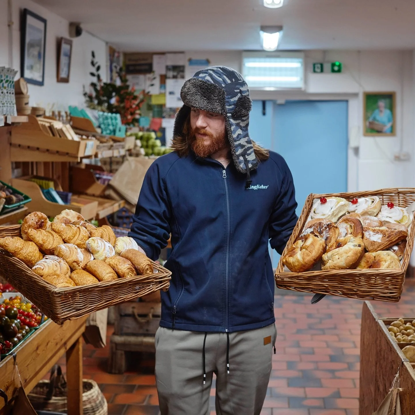 Back to our normal routine and filling our shelves with delicious treats bringing comfort in the cold weather. 

Hats on and layer up it&rsquo;s a cold one. 

#wintertreats 
#normalroutine 
#kingfisherfarmshop