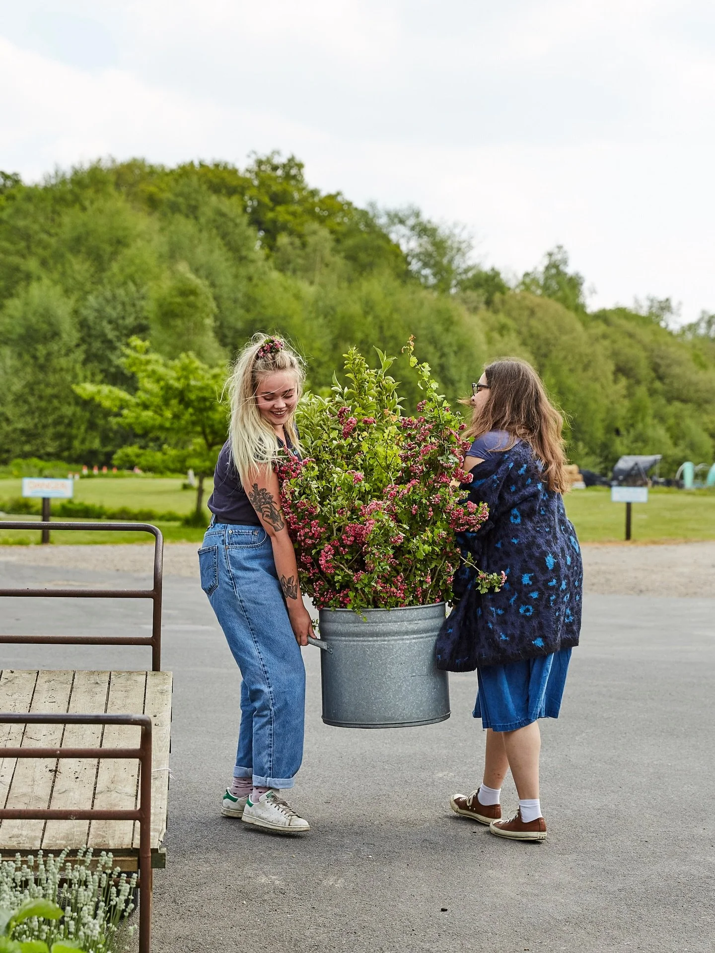 Celebrating International Women&rsquo;s Day 

Working together, making things feel lighter and bringing laughter. 

These two beautiful humans left Kingfisher a fair while ago to find new adventures. It is a privilege to have many young women join us