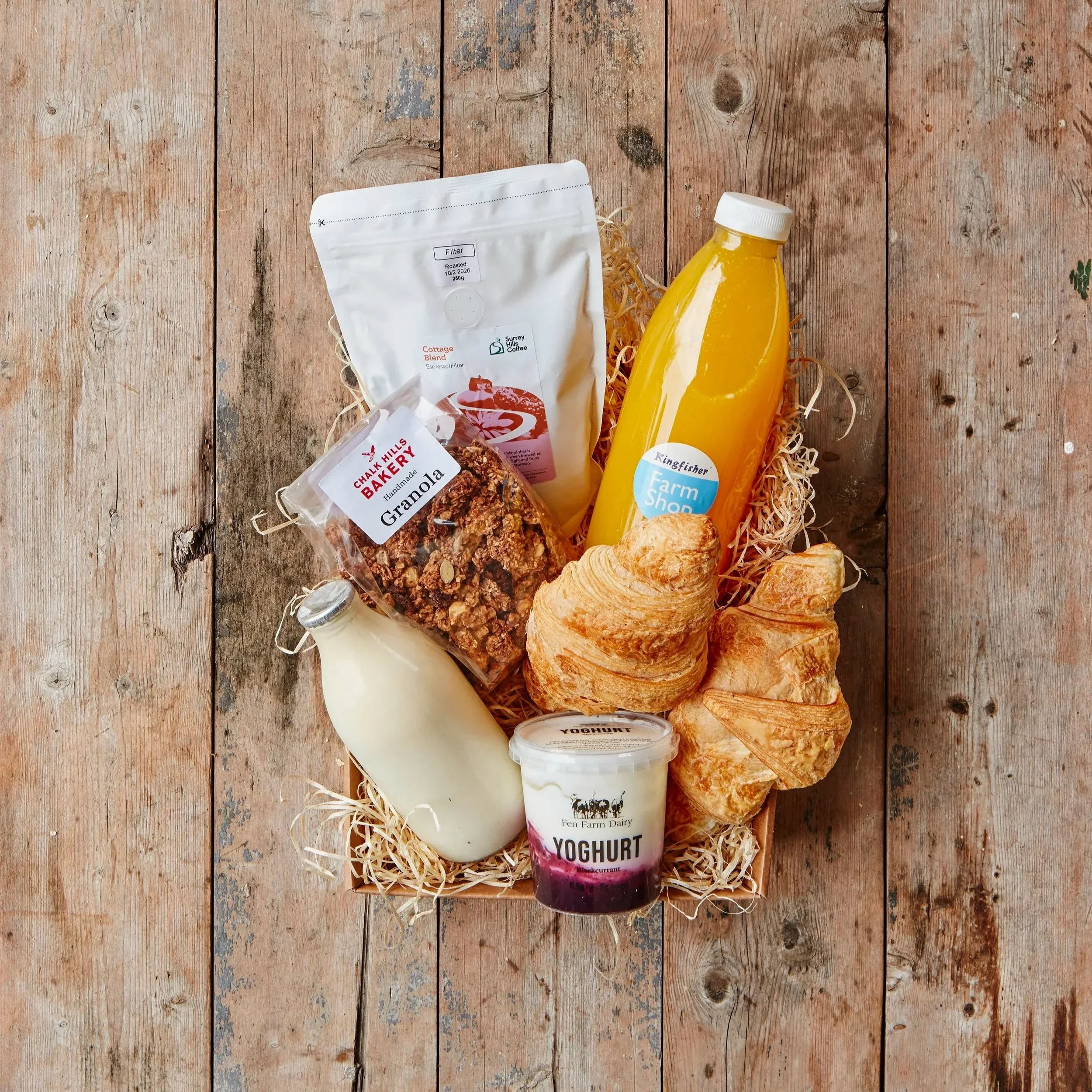 Breakfast in Bed Hamper - £38