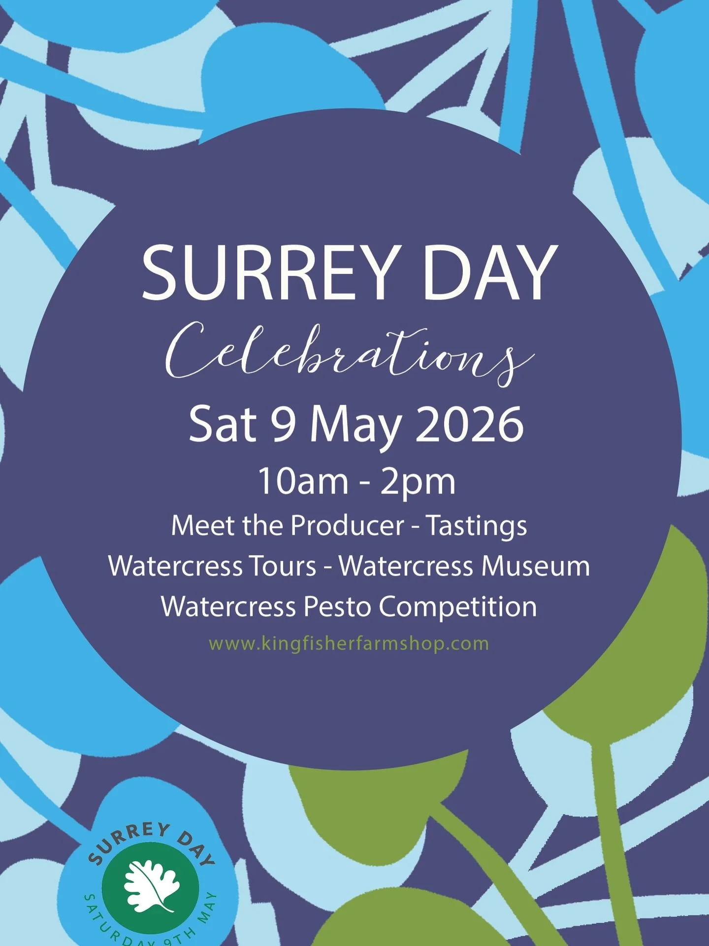 It&rsquo;s going to be a tasty day out&hellip;
We&rsquo;d love you to join us around the pond for our Surrey Day celebration on Saturday 9 May.

We&rsquo;ve invited some of the best local producers to be with us for tastings from 10am - 2pm, so come 