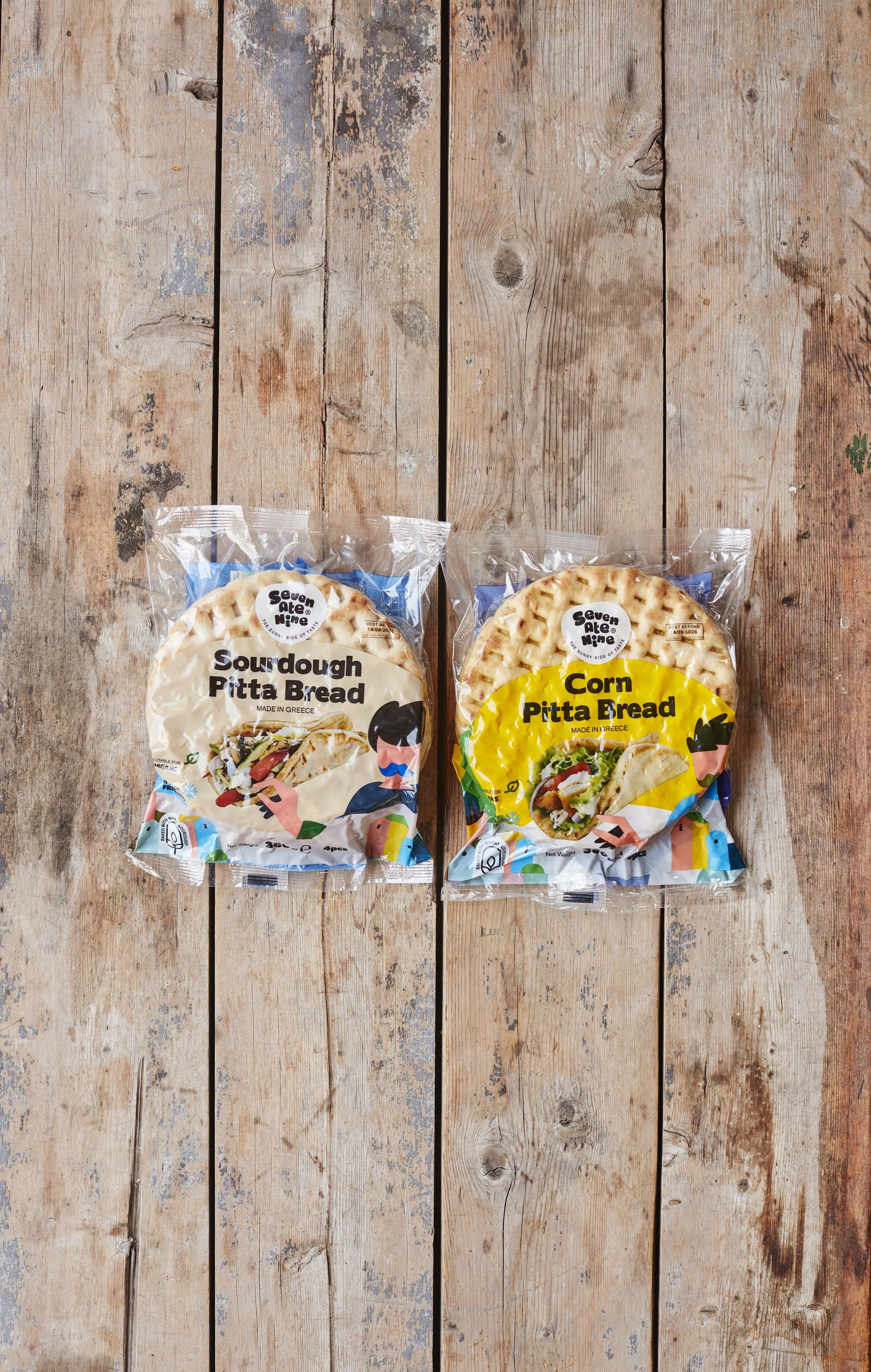 Seven Ate Nine - Pitta Breads & Pizza Boat