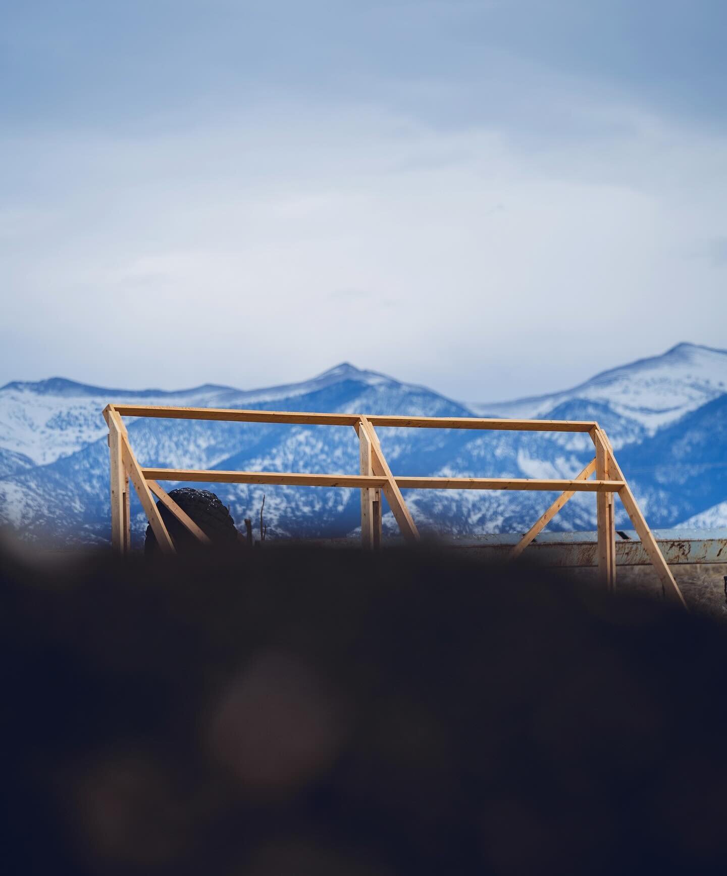 Yet another sneak peak of our upcoming project at the yard. One hint is &ldquo;sustainability&rdquo; ☀️ and our view of the Bridgers reminds us daily of our positive impact to protect the place we live and love.

#yescompost #composting #sustainabili