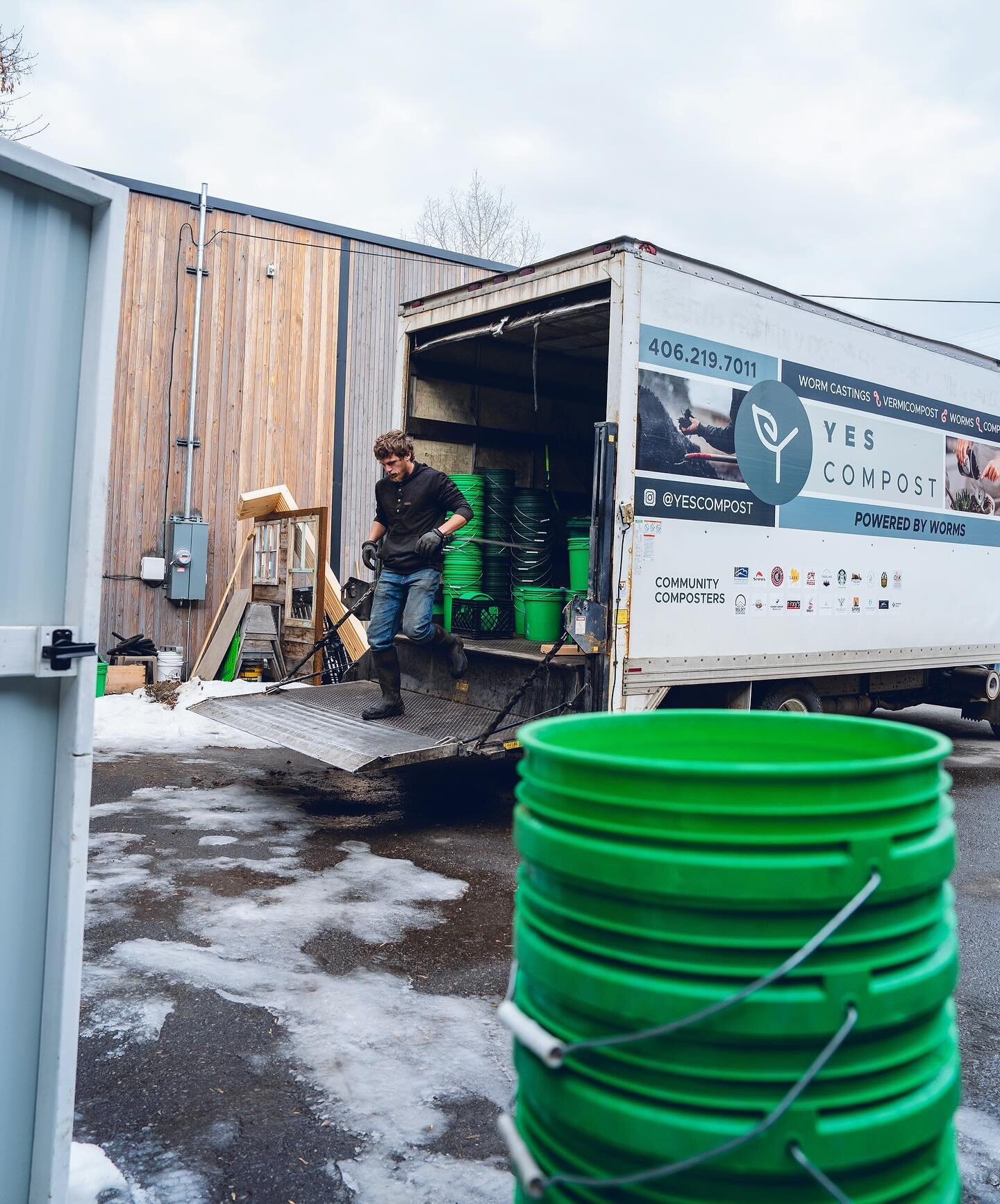 During the middle of the week you can find us out and about in the Bozeman and Big Sky areas picking up full buckets and dropping off clean buckets at our five bucket exchange locations. Give us a 👋 if you see us! 
 
Have you heard about our &ldquo;