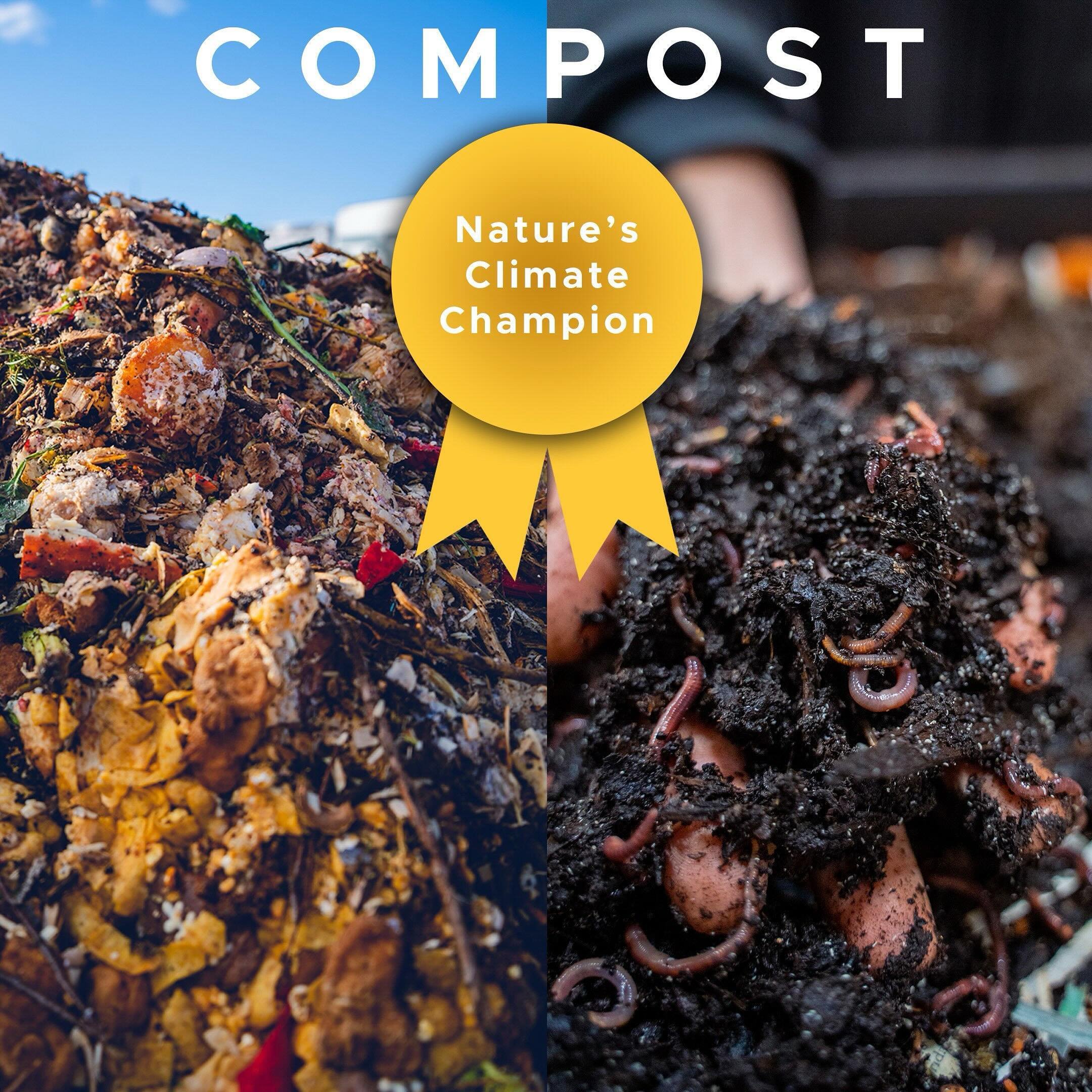 Thank you to all of our composting champions: YOU! 🏆 As we celebrate International Compost Awareness Week, we extend heartfelt appreciation to all of our composters in our community and across the world in reducing methane and fighting climate chang