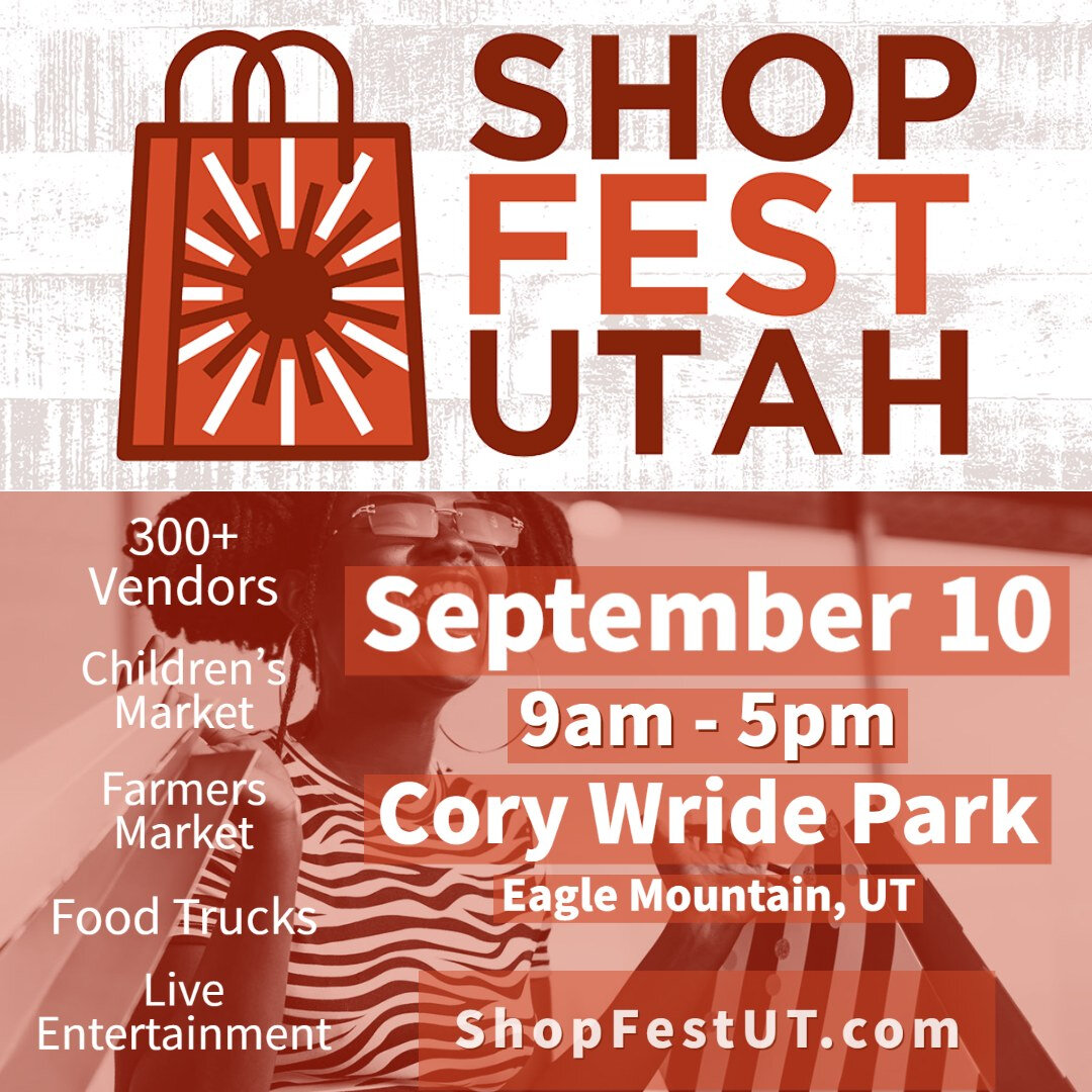 Shop Fest is happening this Saturday! Be sure to stop by our booth #161!