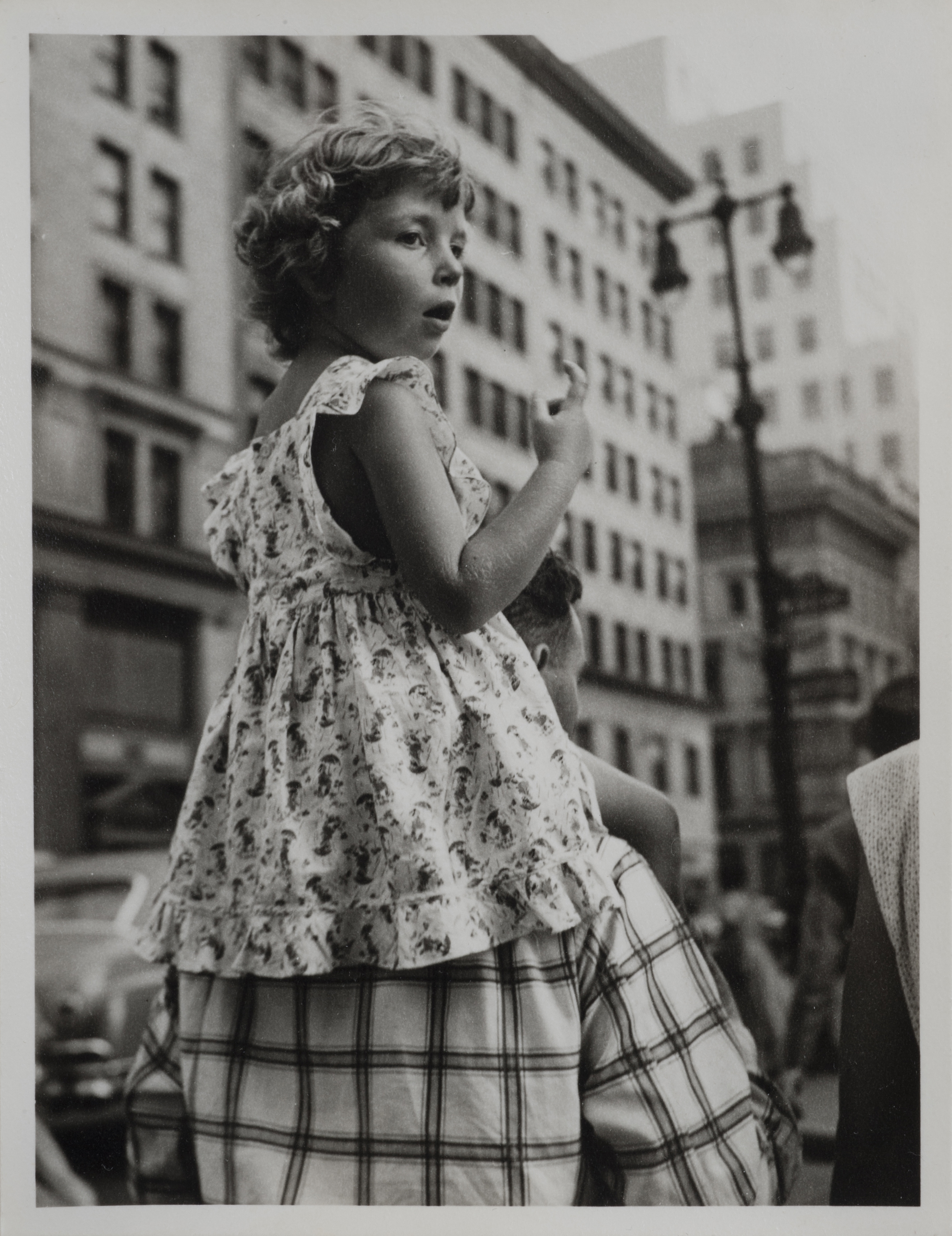 New York (girl on shoulders), 1951-55