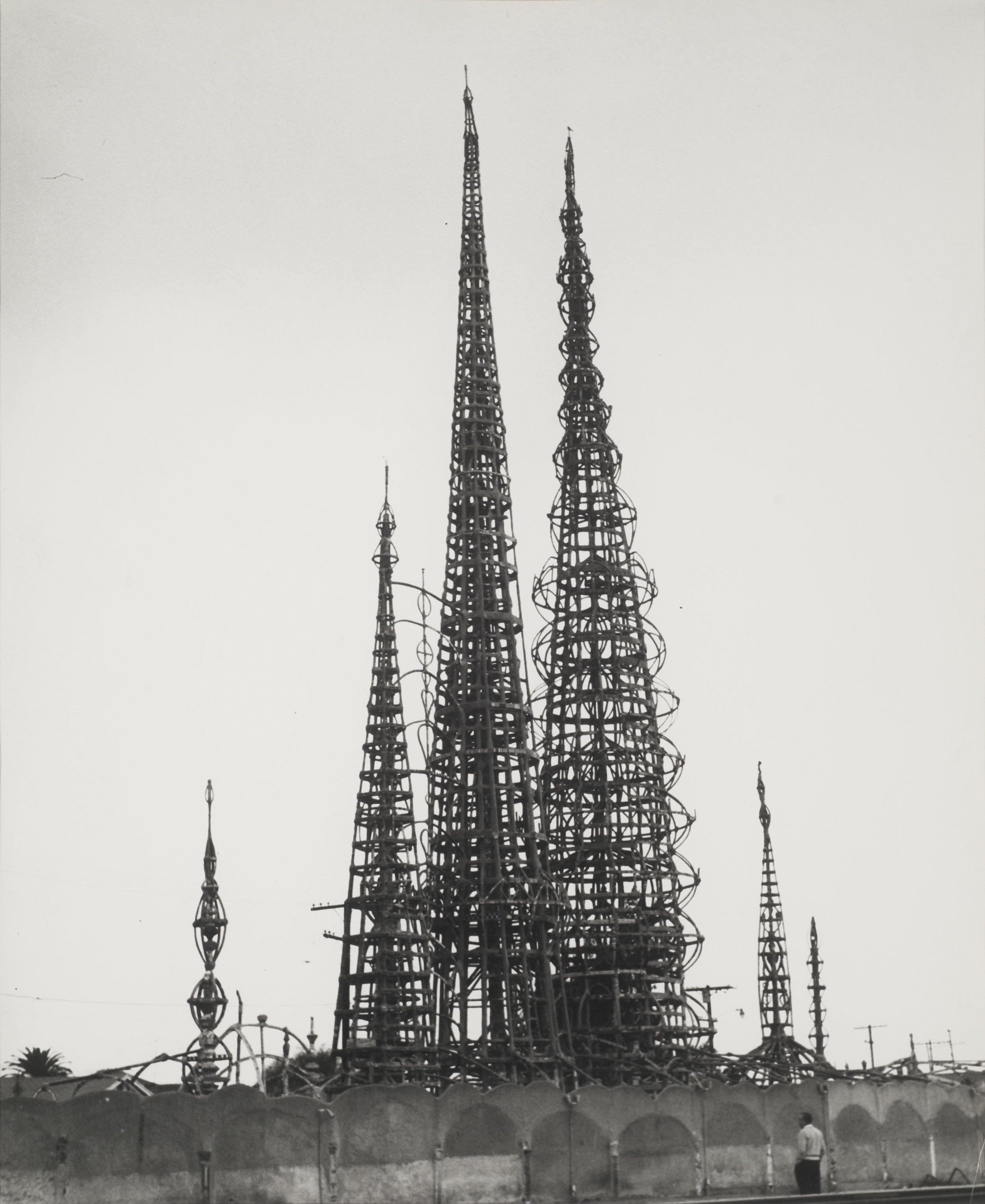 Watts Tower, Los Angeles, 1940s