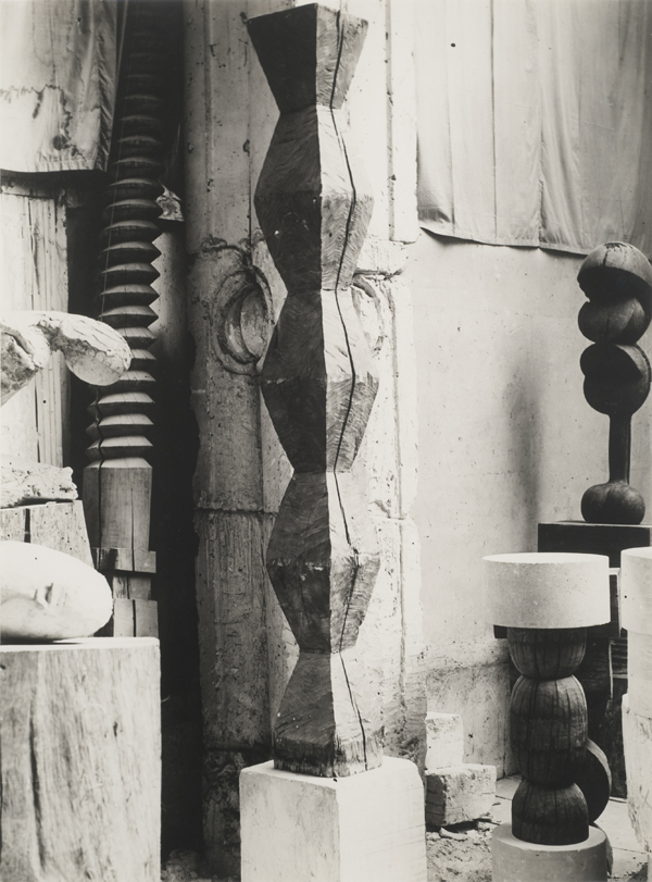 Interior of Brancusi Studio, ca. 1928