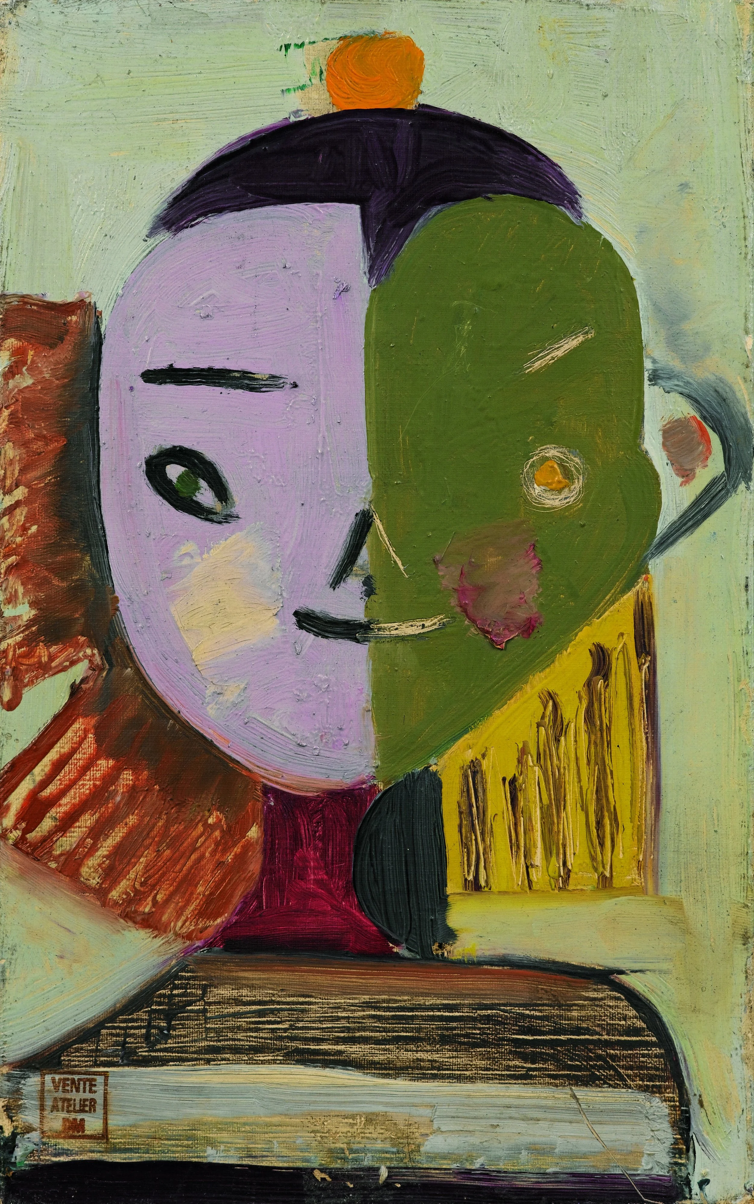 BUSTE DE FEMME CUBISTE, n.d.