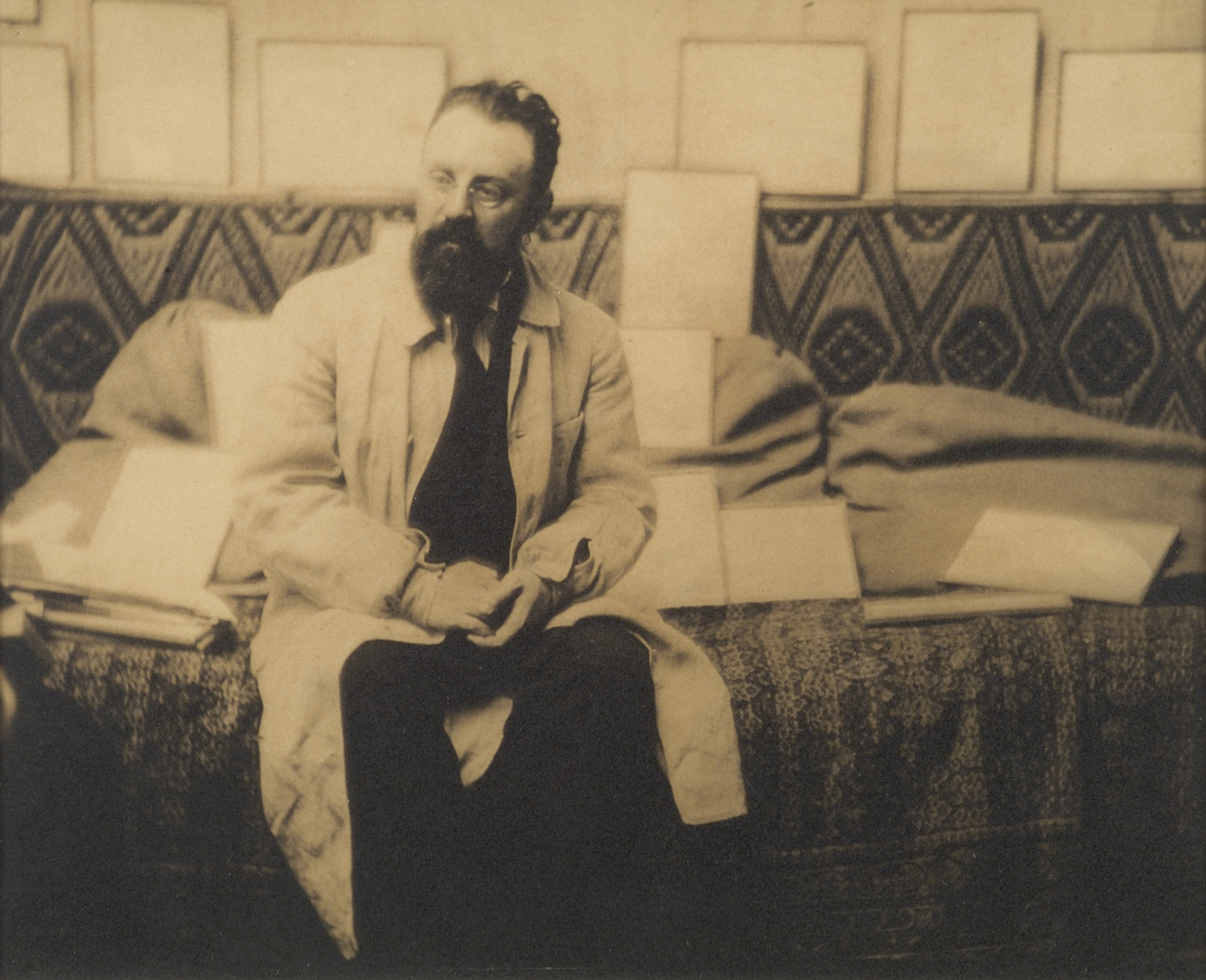 Henri Matisse Seated, 1913