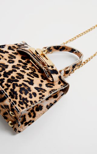 Leopard Print Micro Mini Bag