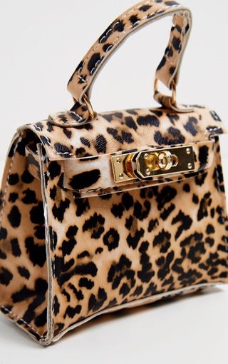 Leopard Print Micro Mini Bag
