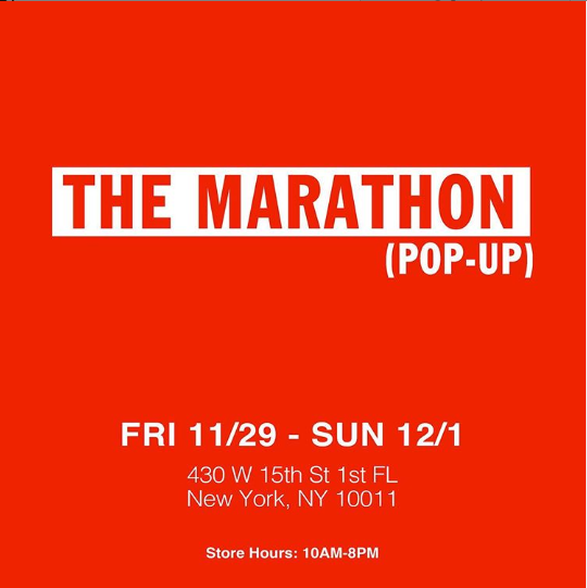 Nipsey Hussle's Marathon Pop Up Shop