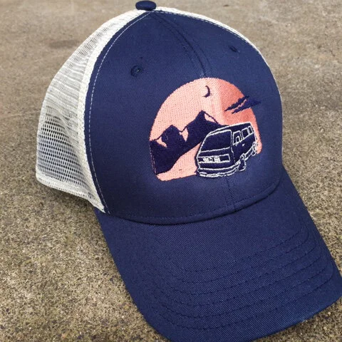 illustration on a hat