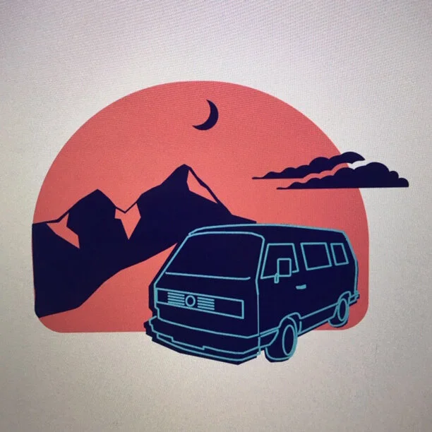 van life illustration