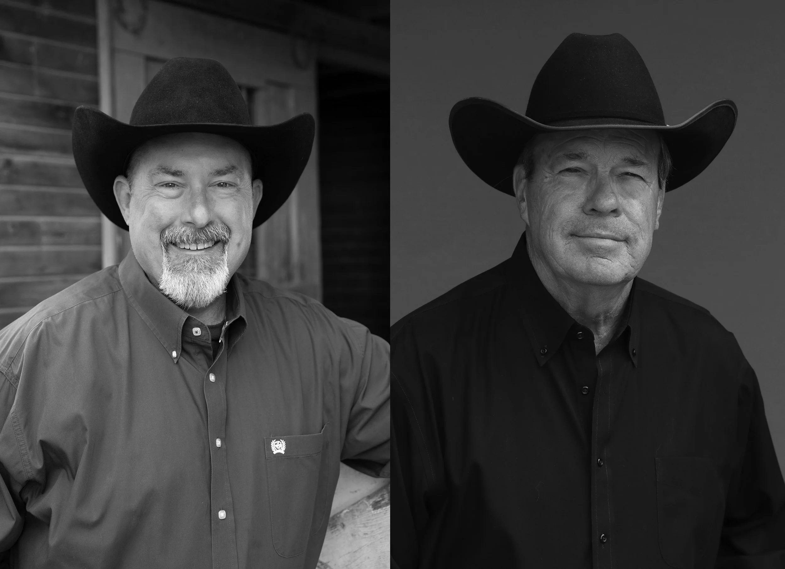   TED HARBIN with STEVE GANDER  
 
 Ted Harbin is one of only eight who have been recognized for his media excellence by both the Professional Rodeo Cowboys Association (PRCA) and the Women’s Professional Rodeo Association (WPRA), the top tw