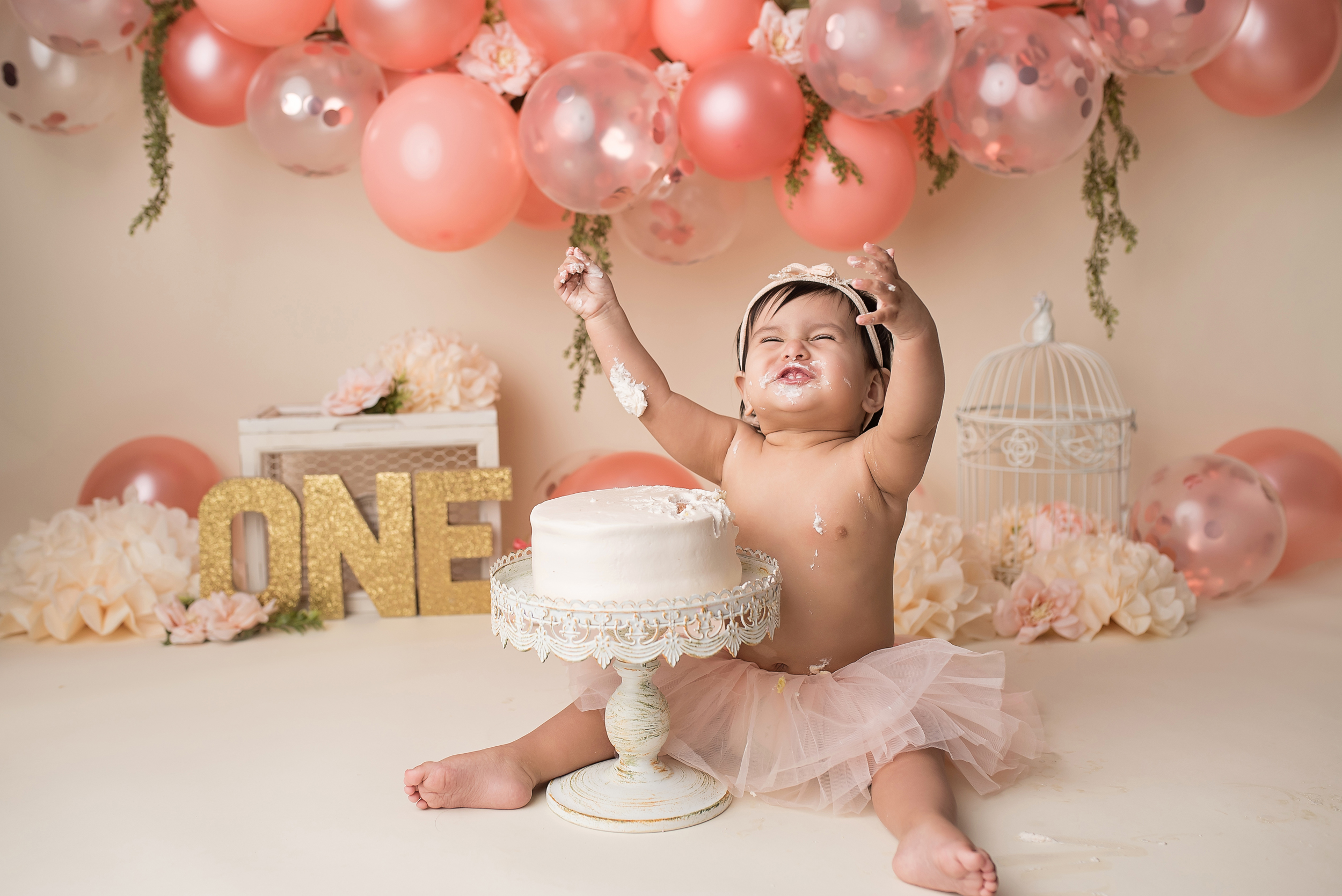 wellington fl cake smash photography