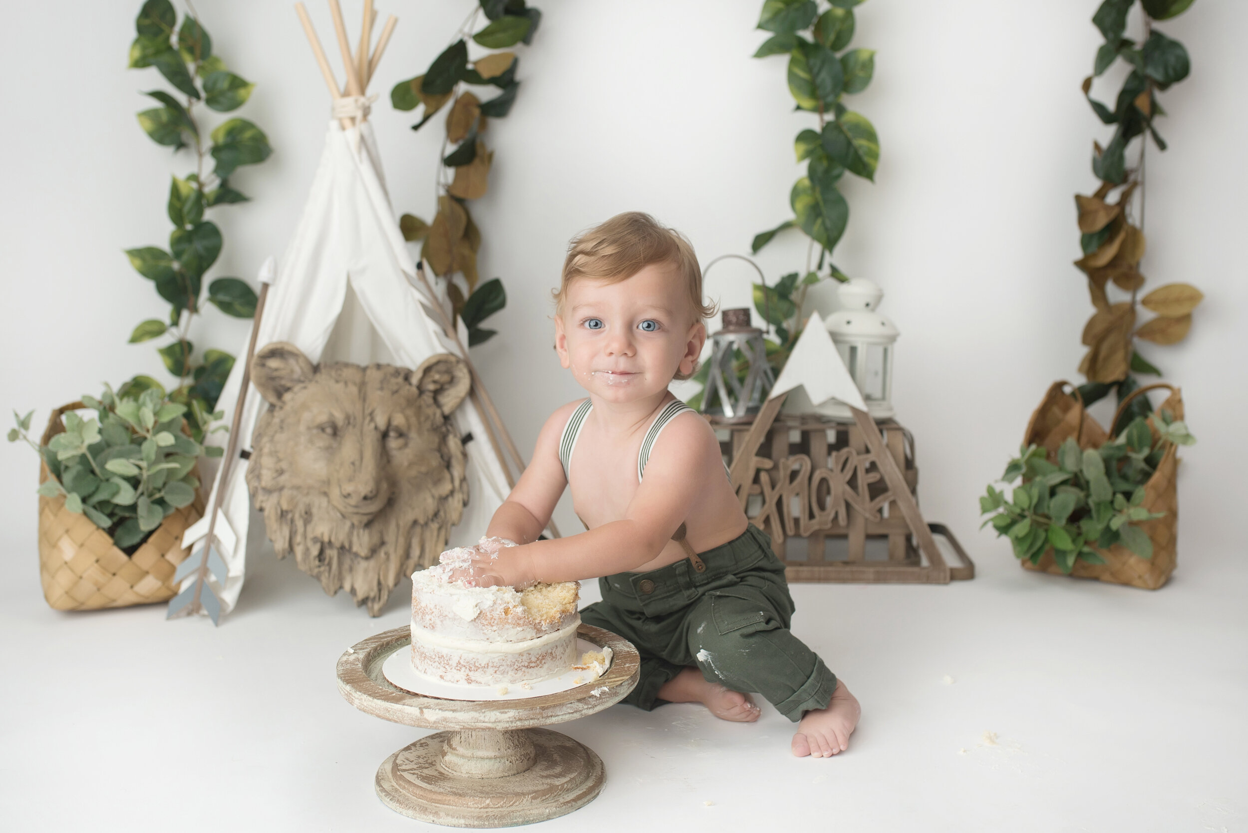 cake smash photography wellington fl