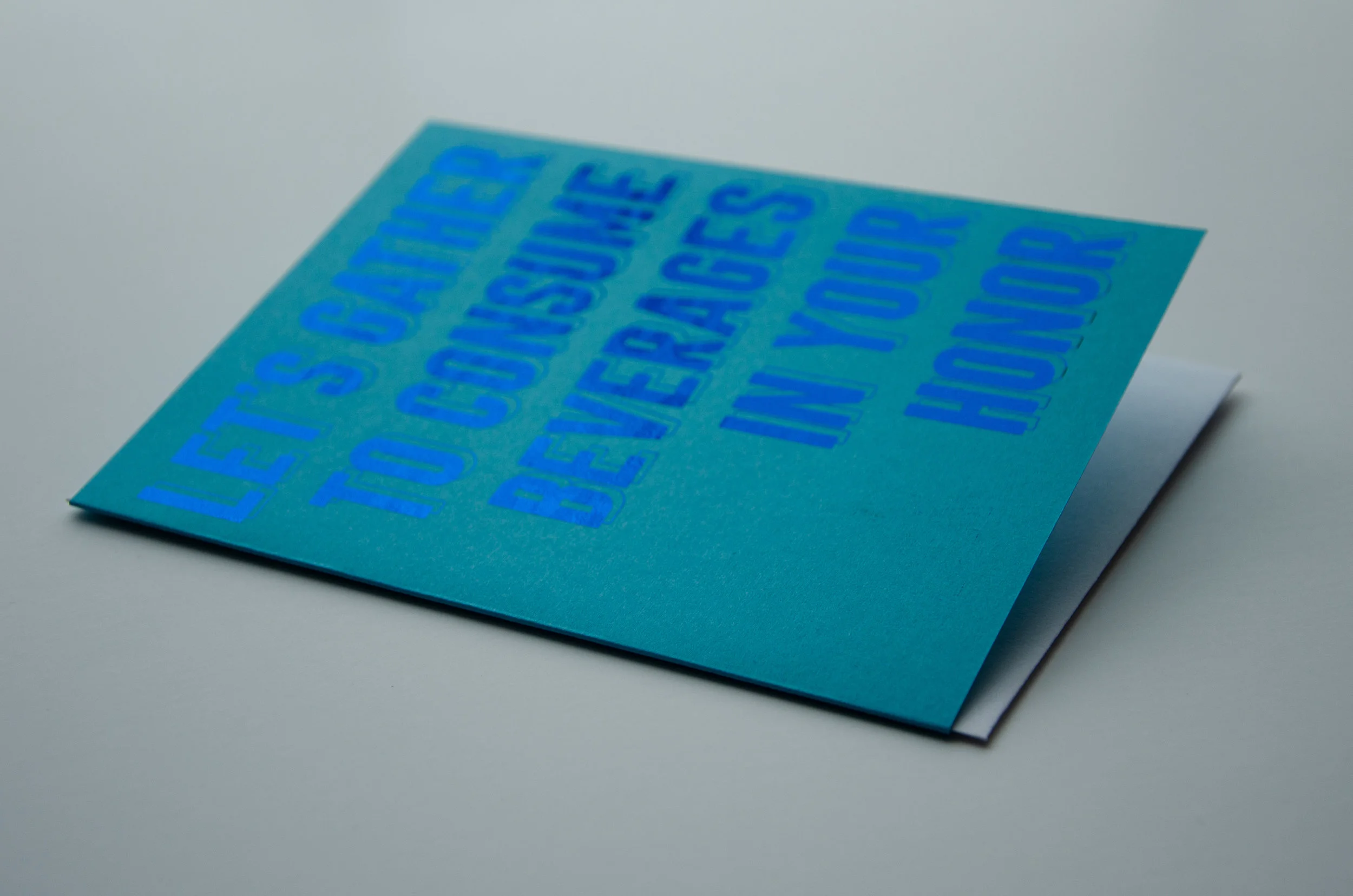 Let's Gather to Consume Beverages in Your Honor