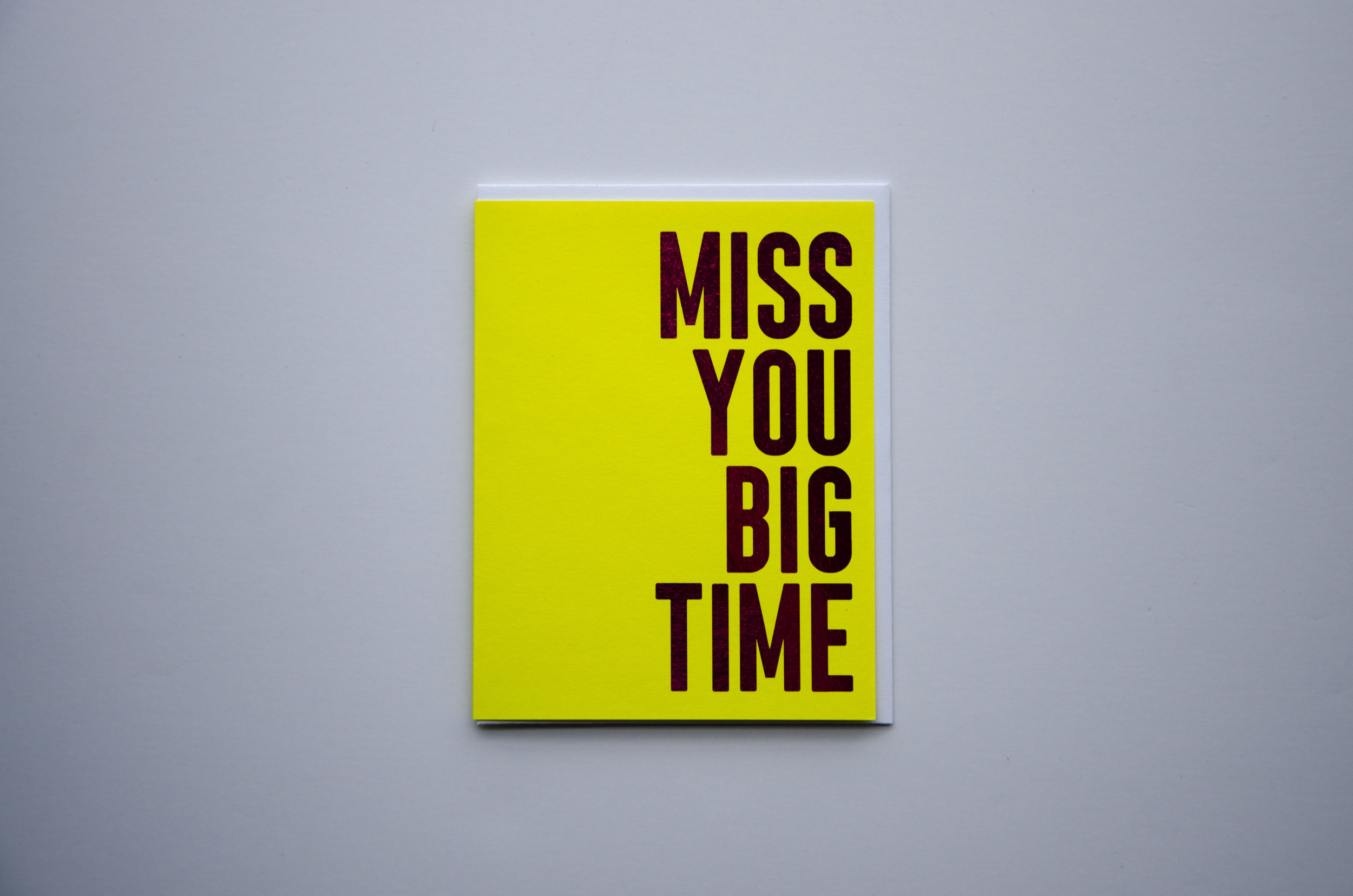 Miss You Big Time — Bright Spots Paper