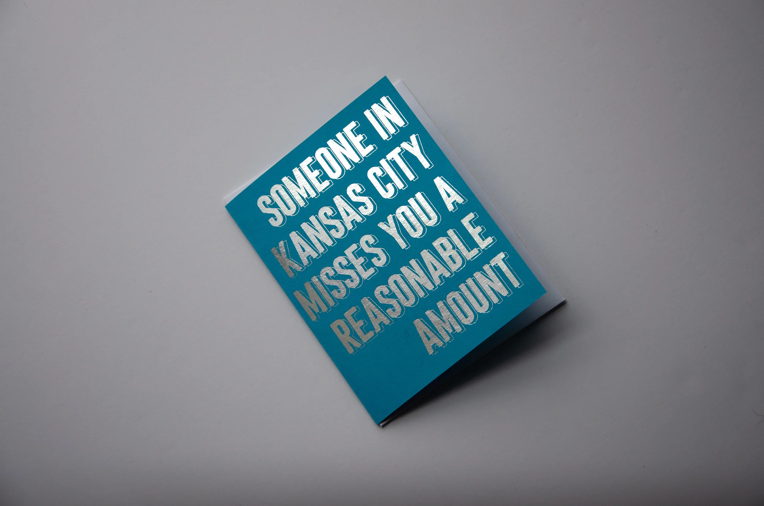 Someone in Kansas City Misses You a Reasonable Amount