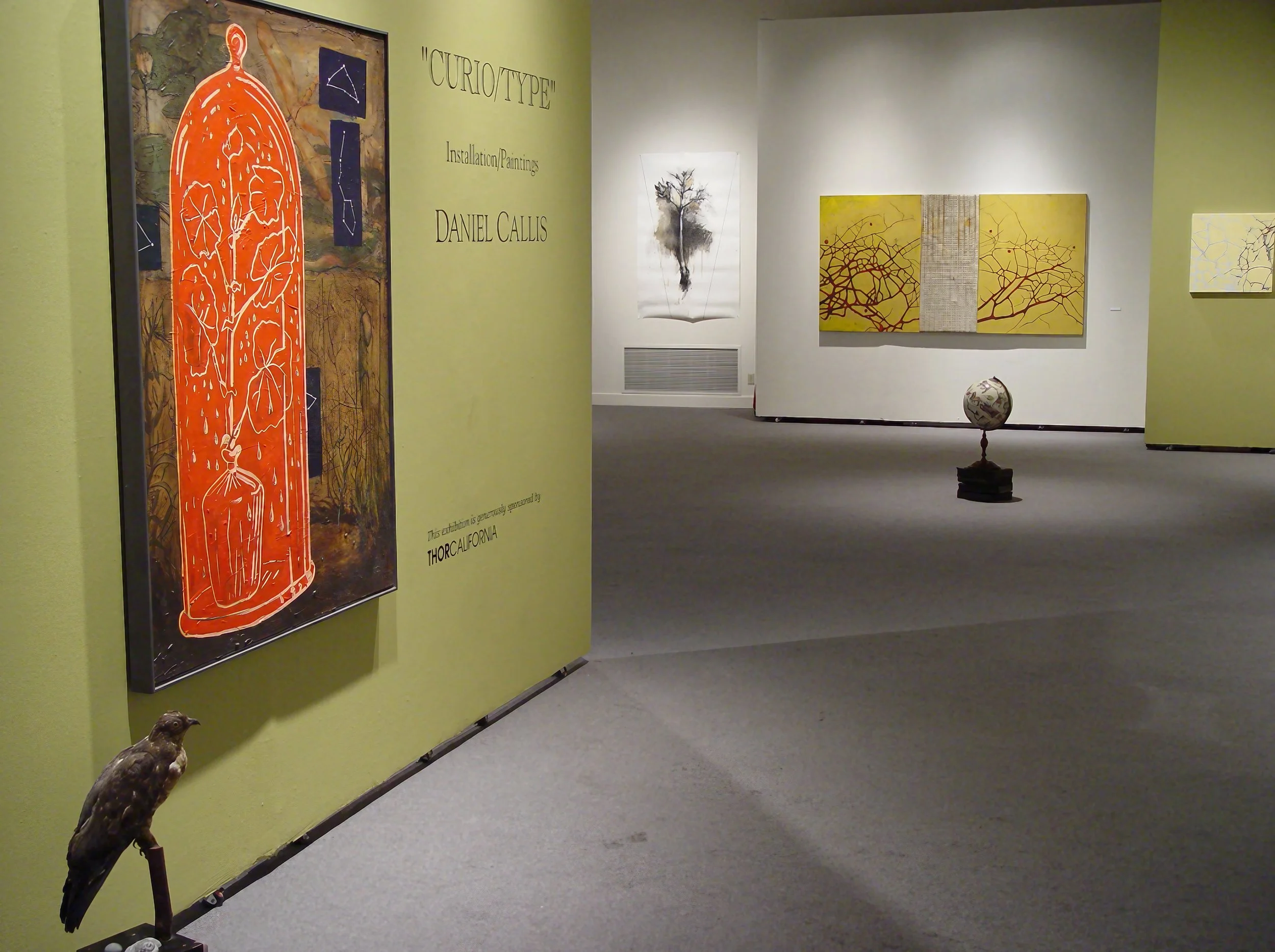   Curio / Type  exhibition, Riverside Art Museum, Riverside, CA, 2005 