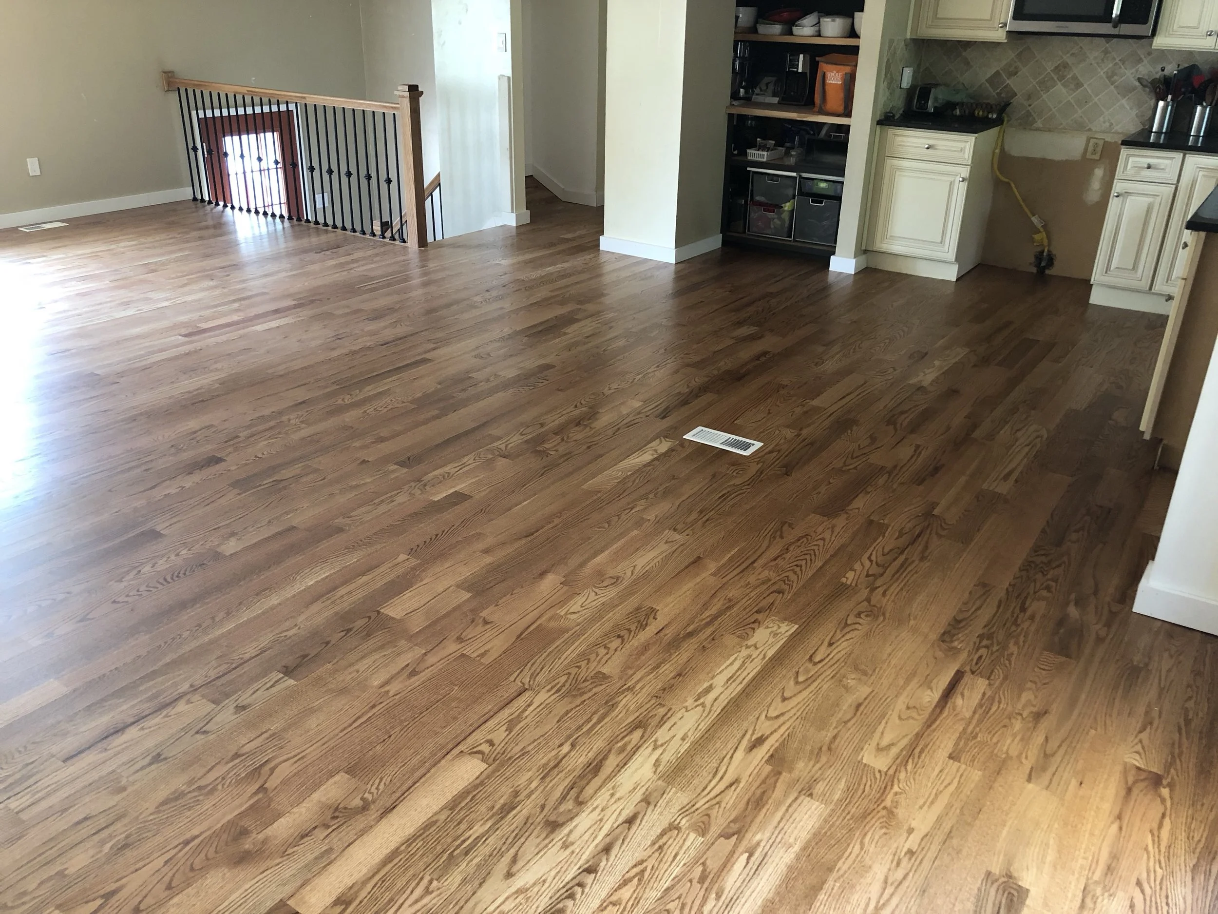 Floors and staircase renovation in Roswell