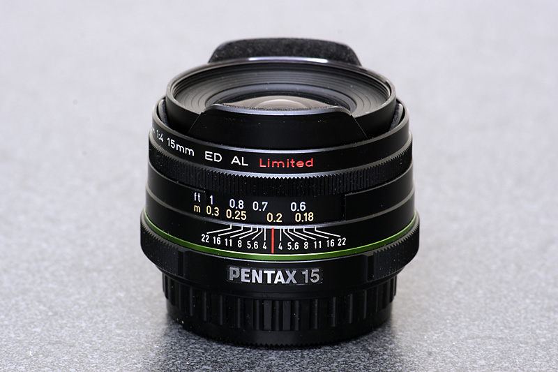 SMC Pentax DA 15mm f/4 Ltd