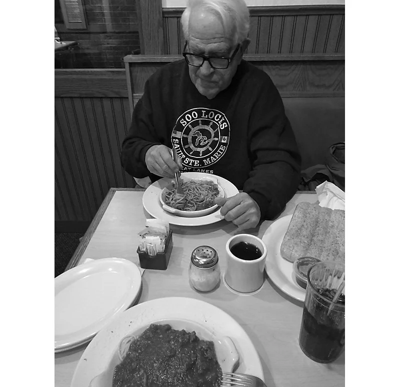 Evan at Spaghetti Night (Dec 2019)