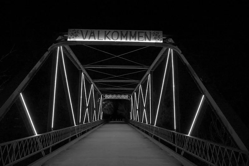 Old Mill Bridge at Night (Dec 2024)
