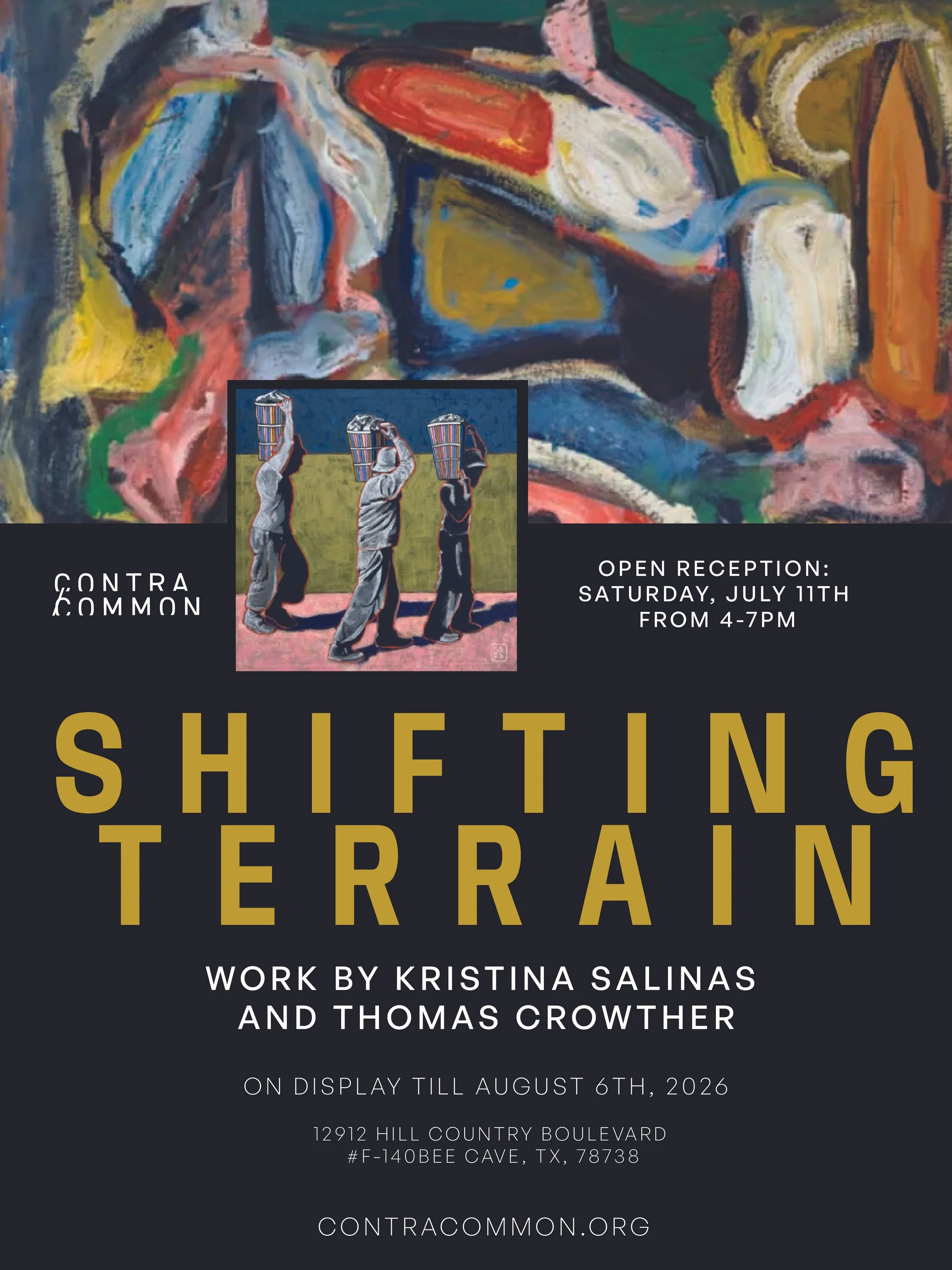 “Shifting Terrain”: Gallery Hours