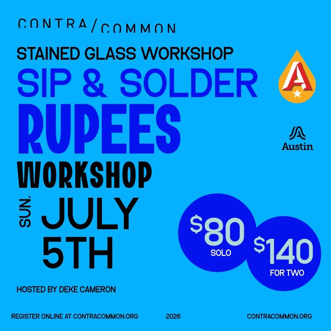 Sip + Solder Rupees: Stained Glass Workshop at Austin Beerworks