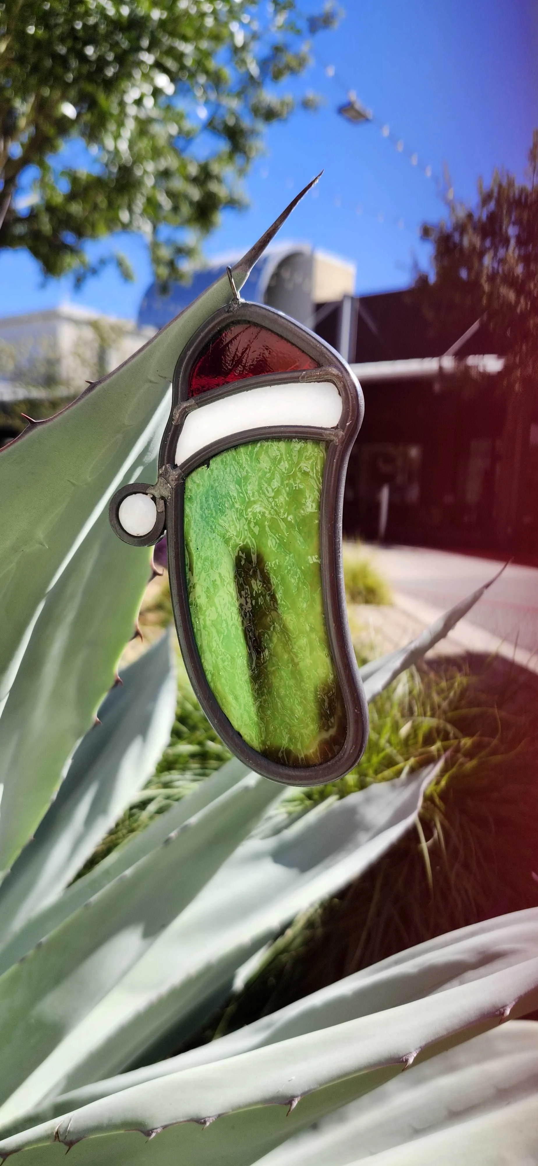 Sip + Solder Christmas Pickles: Stained Glass Workshop at Meanwhile Brewing Co.