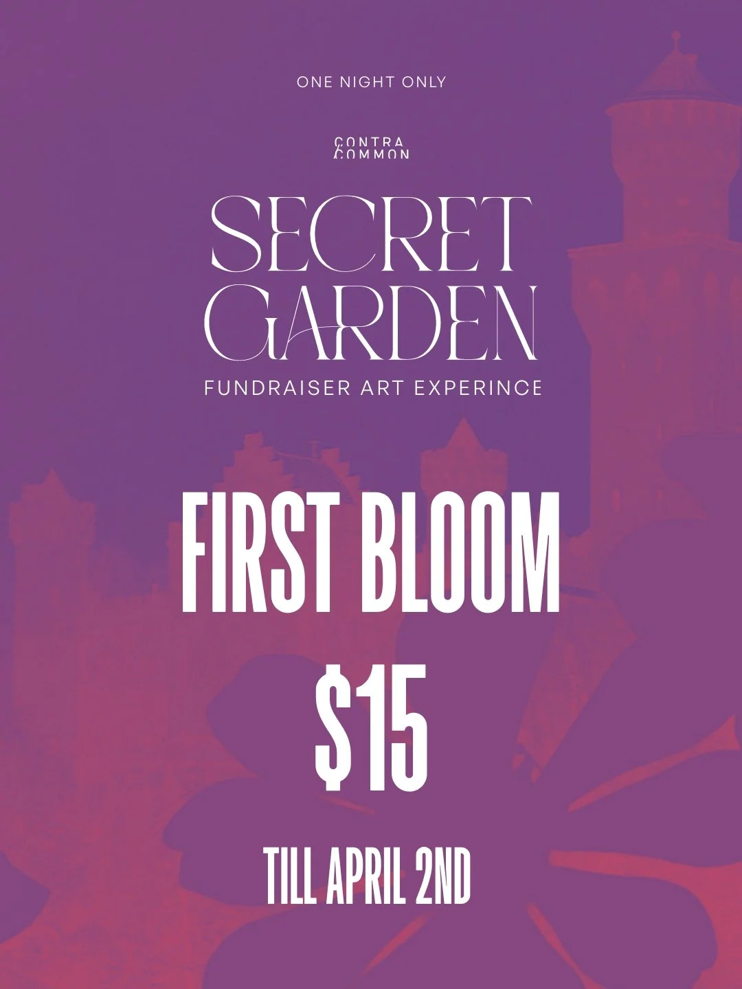 Secret Garden ticket