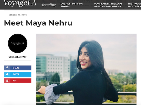 Featured in VoyageLA