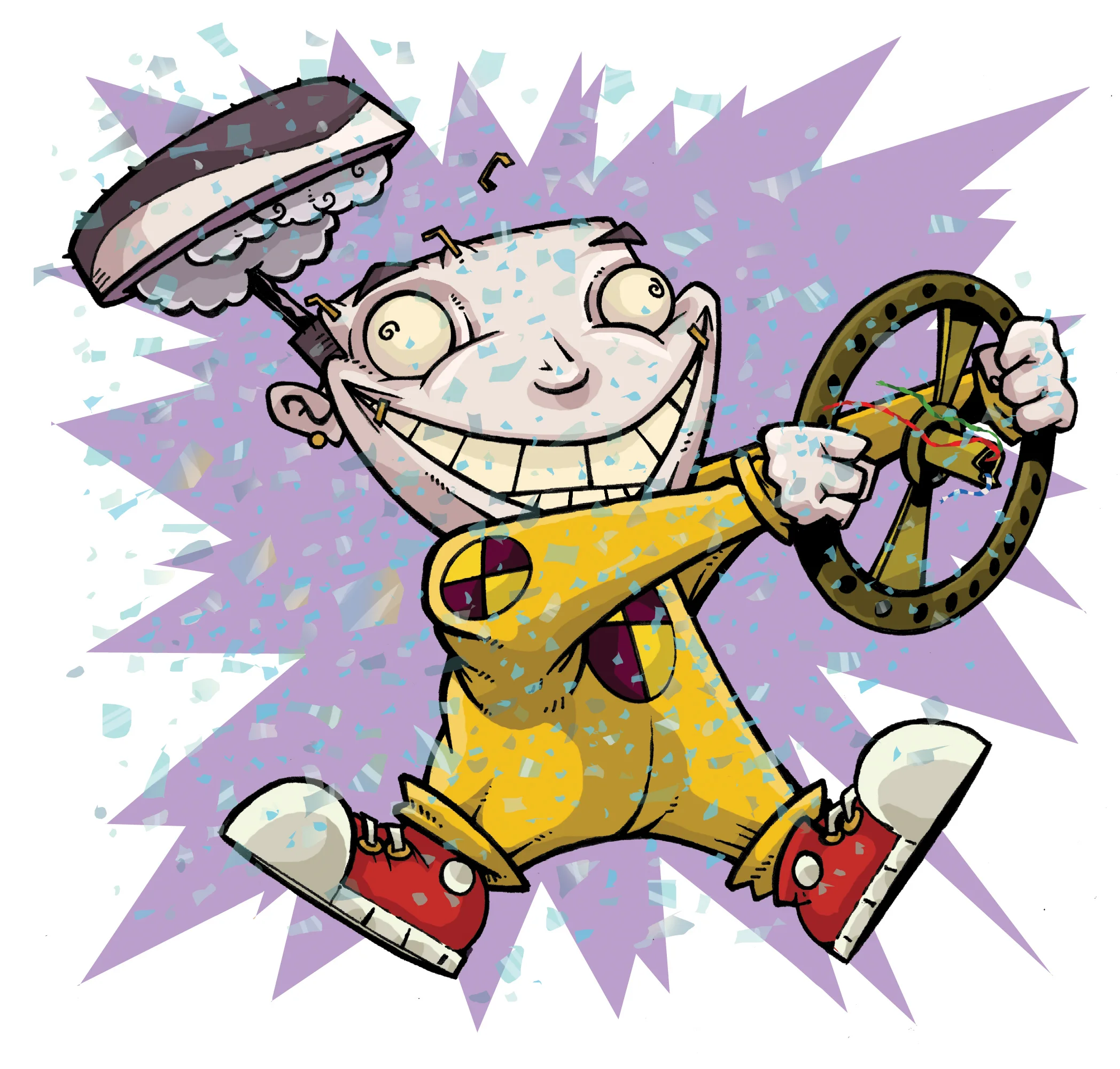 Dead Ed, Crash test dummy.
