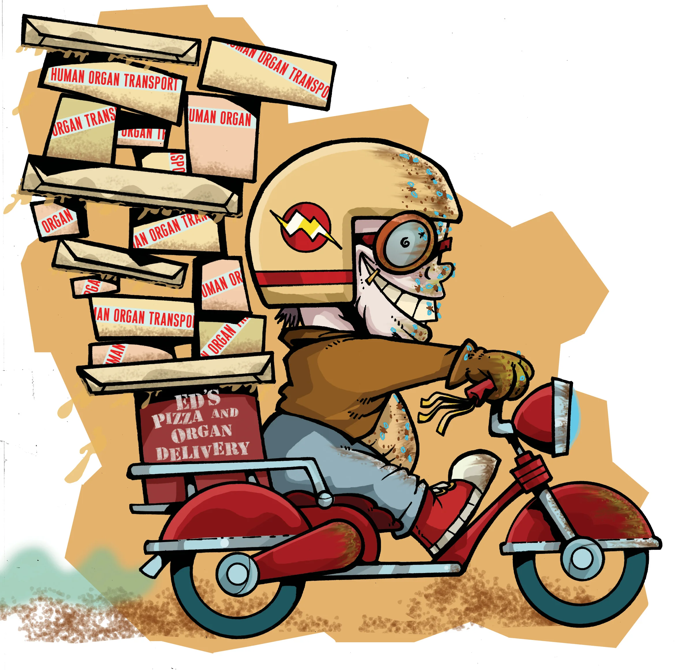 Dead Ed's Delivery Service.