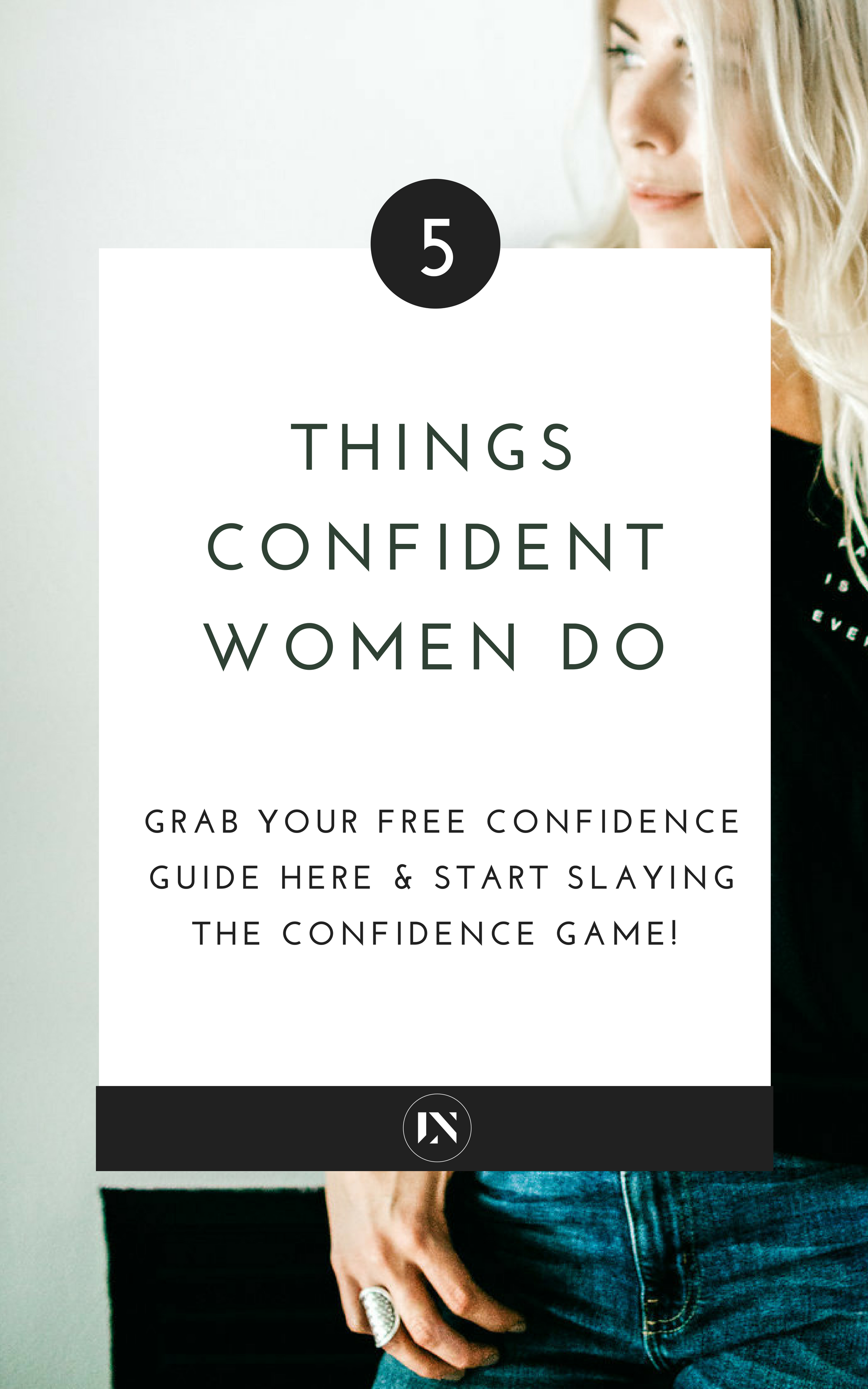 In this blog I'm talking about five things confident women do and what I've learned about habits of confident women over the past decade of ministry. Repin and read these confidence building tips to see if you have these five confidence habits!