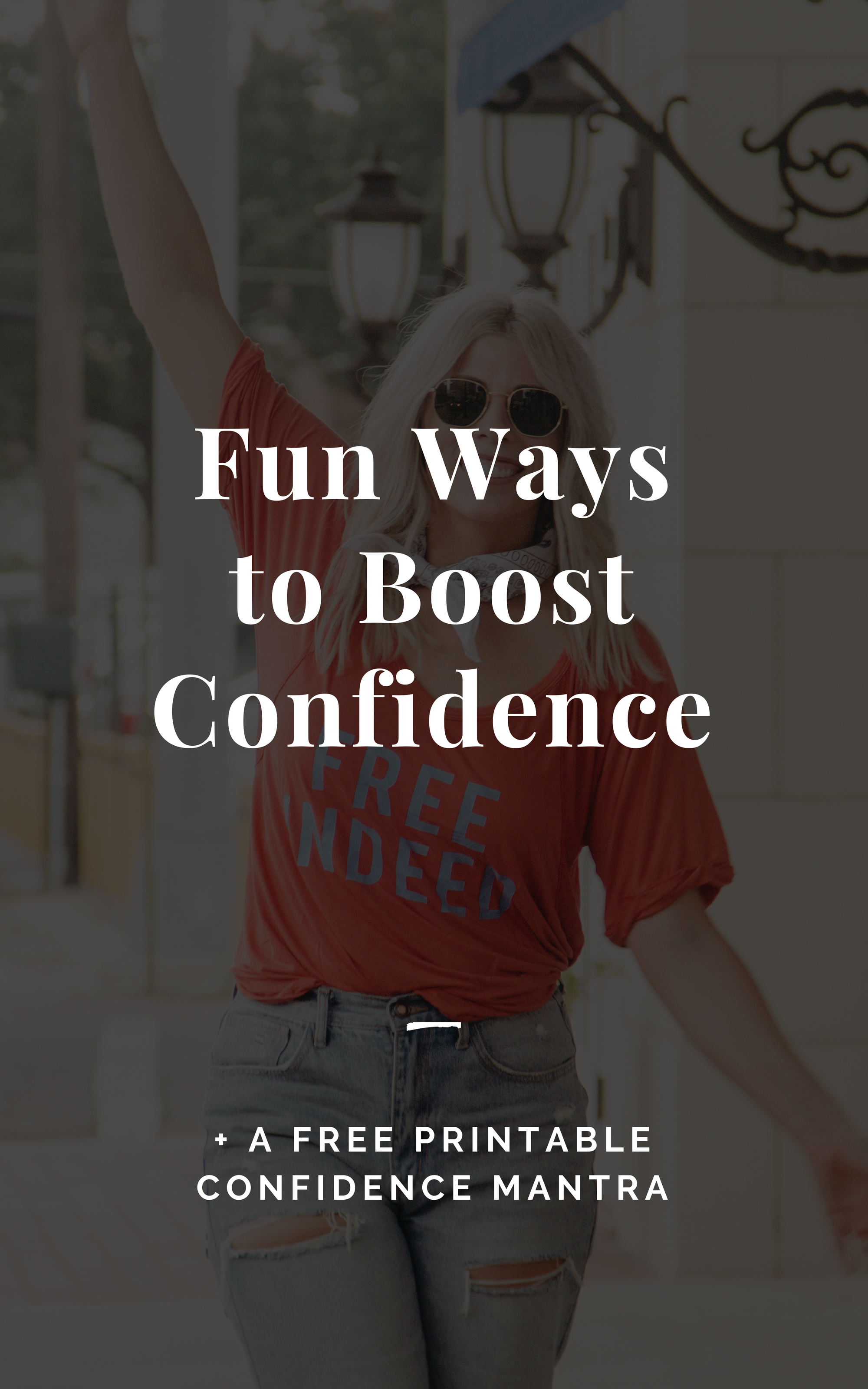 Fun Ways to Boost Confidence