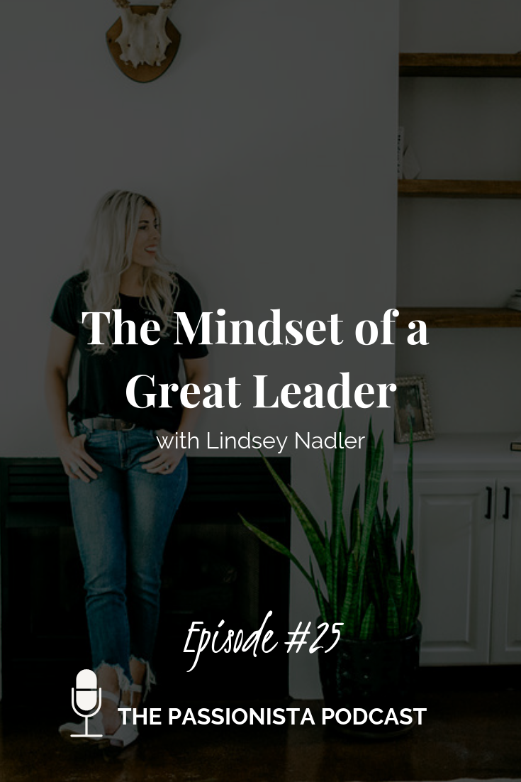the mindset of a great leader
