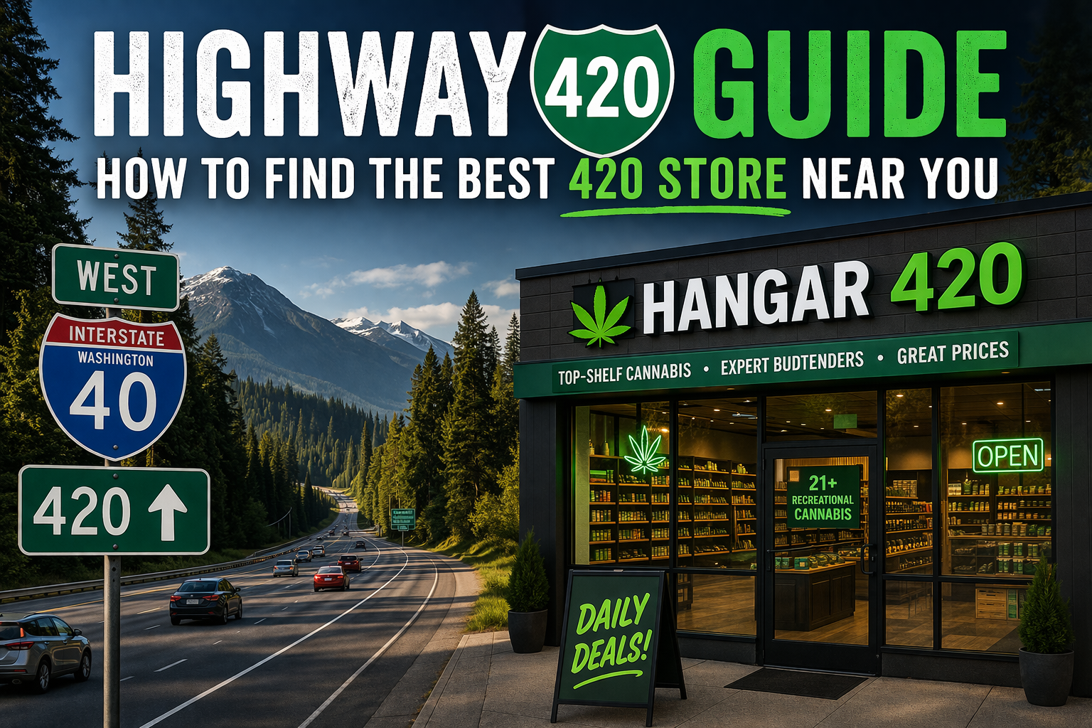 Highway 420 Guide: How to Find the Best 420 Store Near You