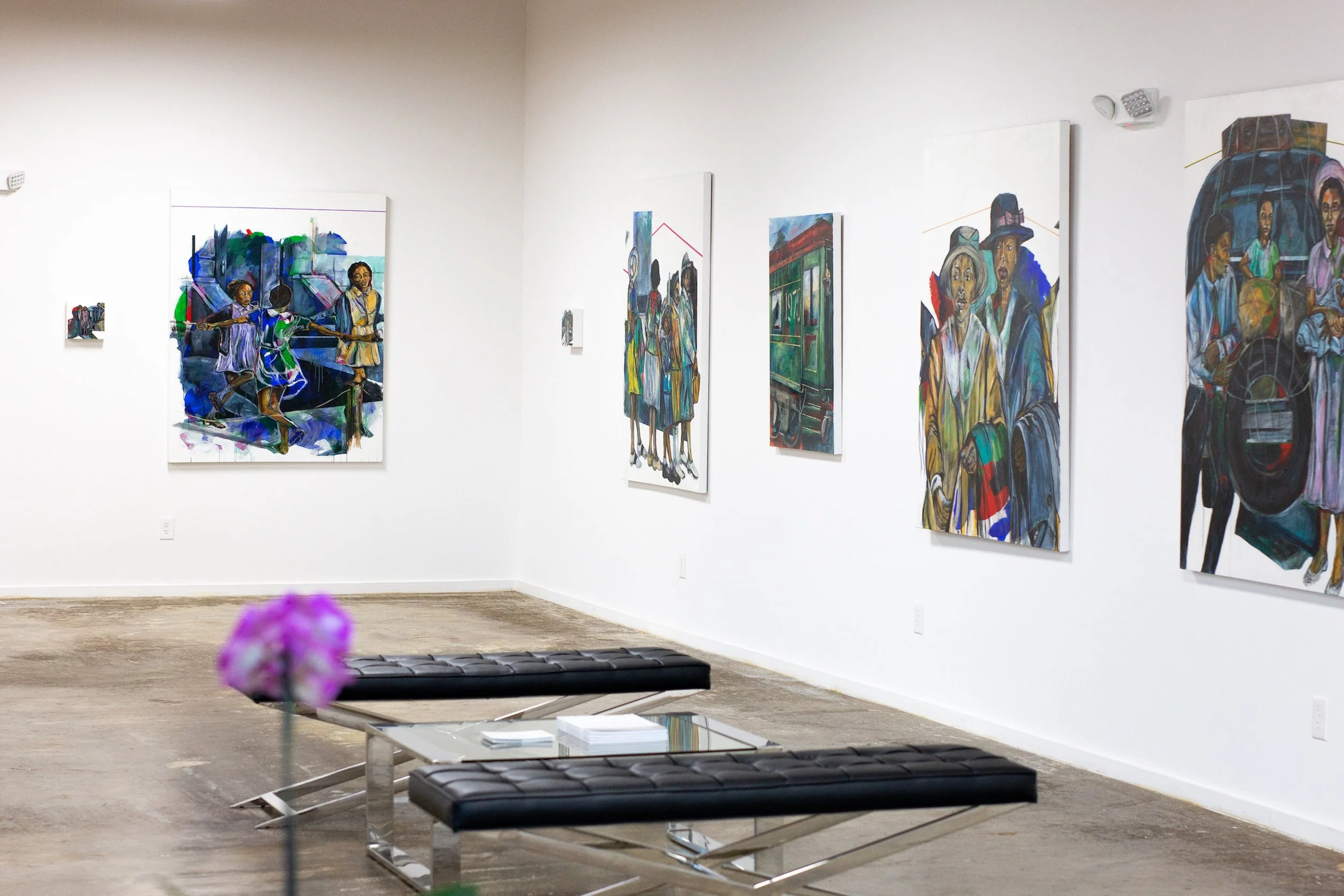   Emmanuel Gillespie ,  Migration,  2023, Installation View   