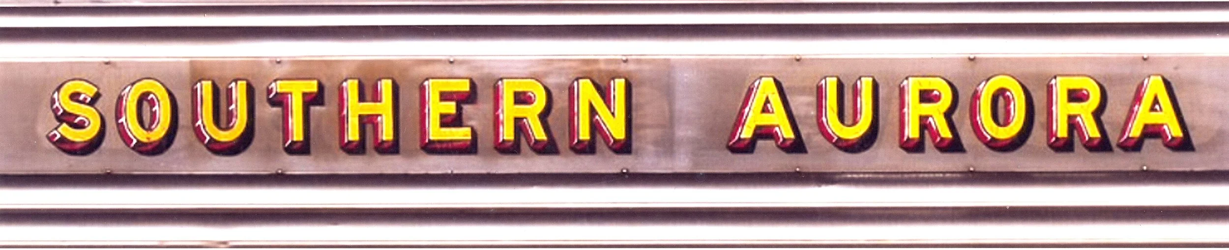 Southern Aurora text