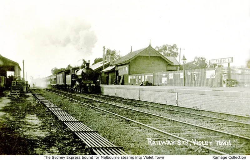 Old Violet Town Station
