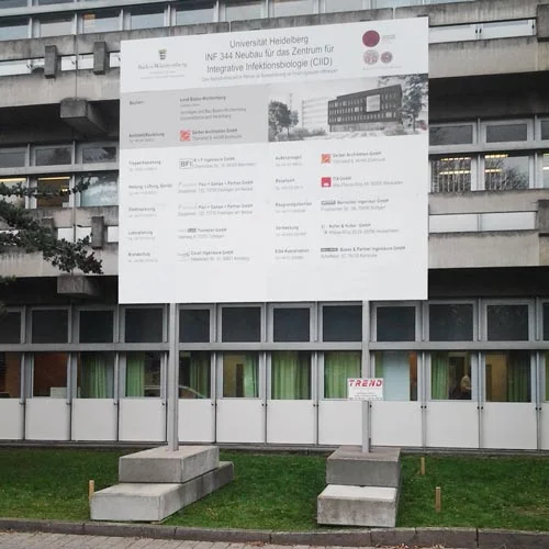 Direkte Fassadenverschraubung