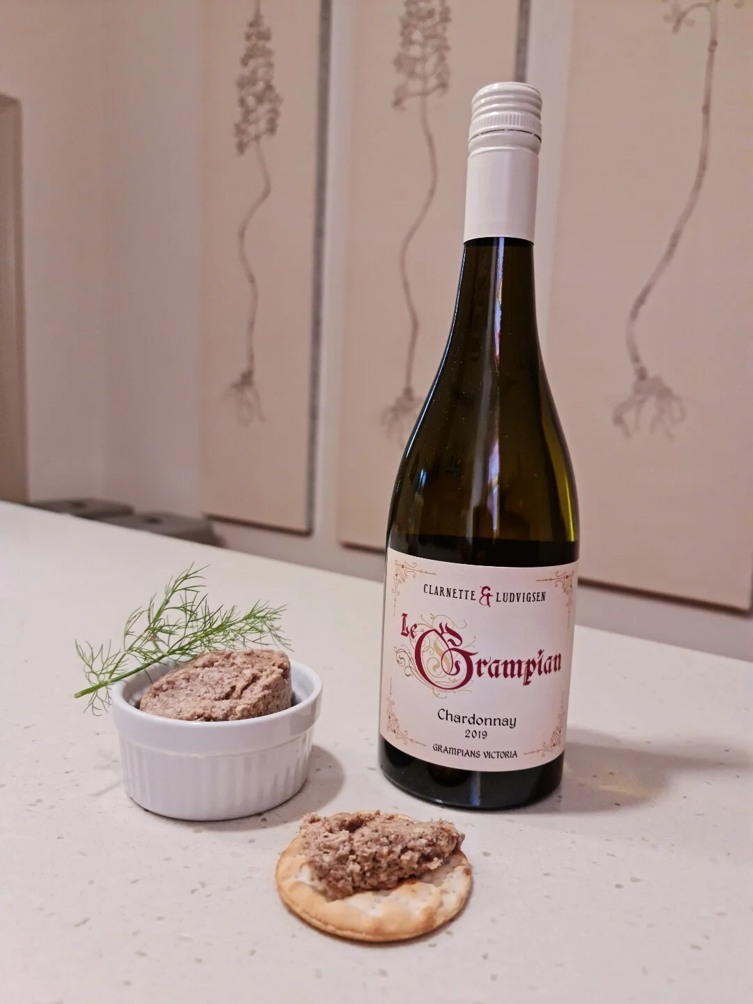 Leigh's Mushroom and Le Grampian Chardonnay Pate