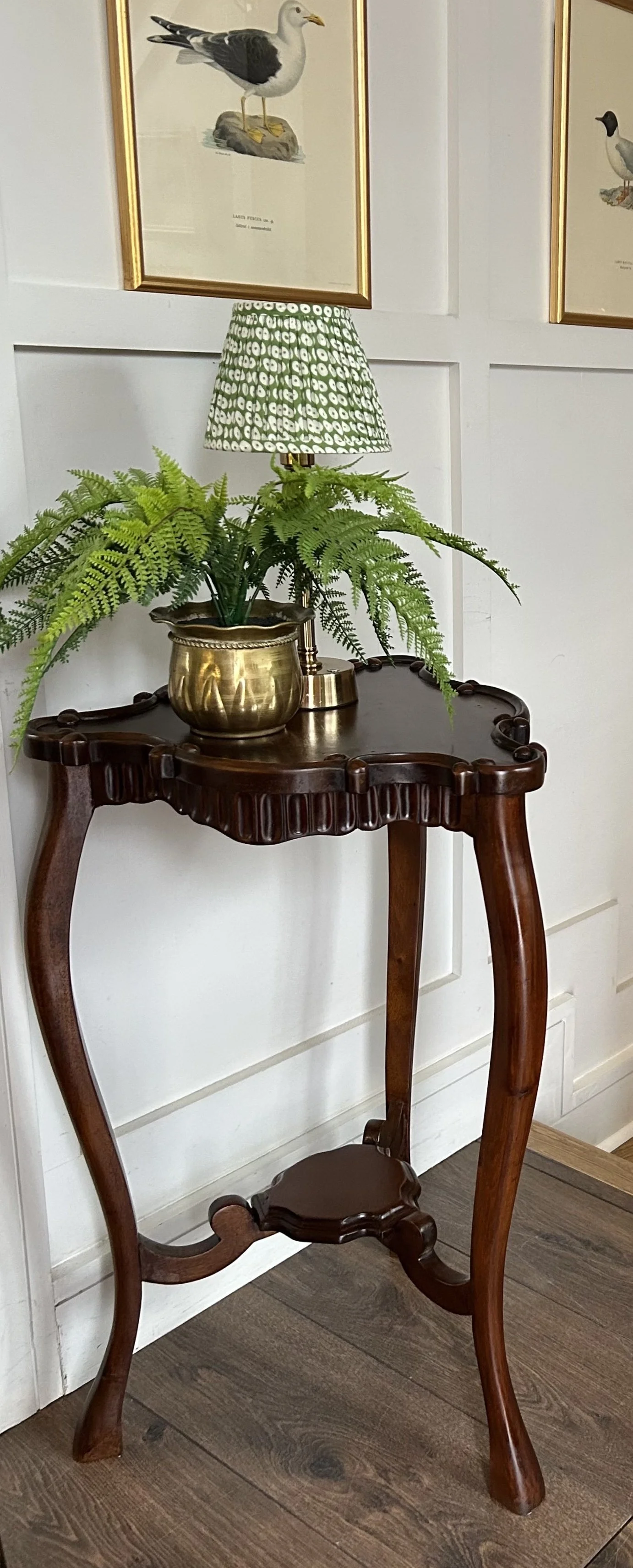 Mahogany Lamp Table - Neat Size