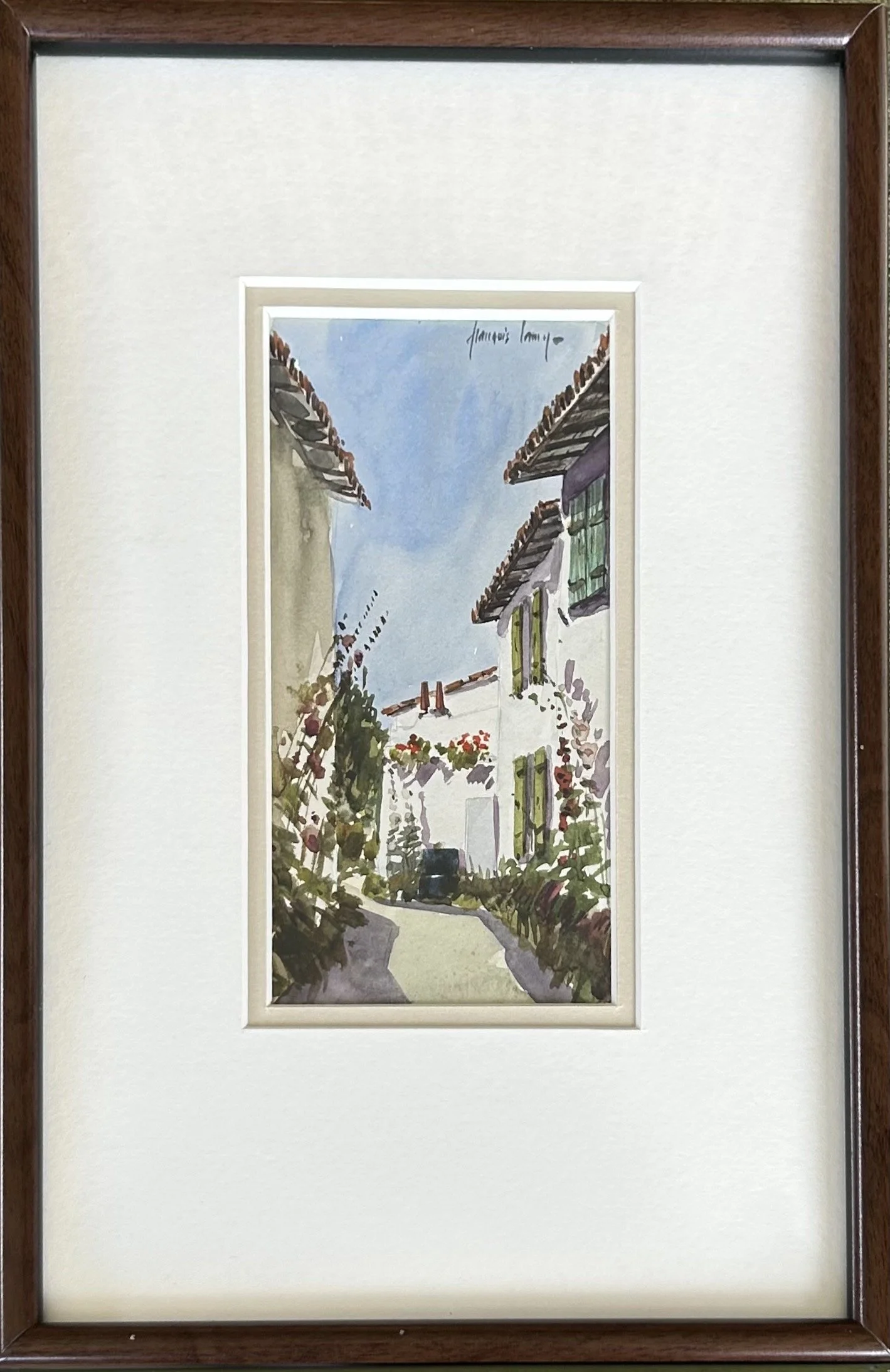 Framed Watercolour - Signed By Artist