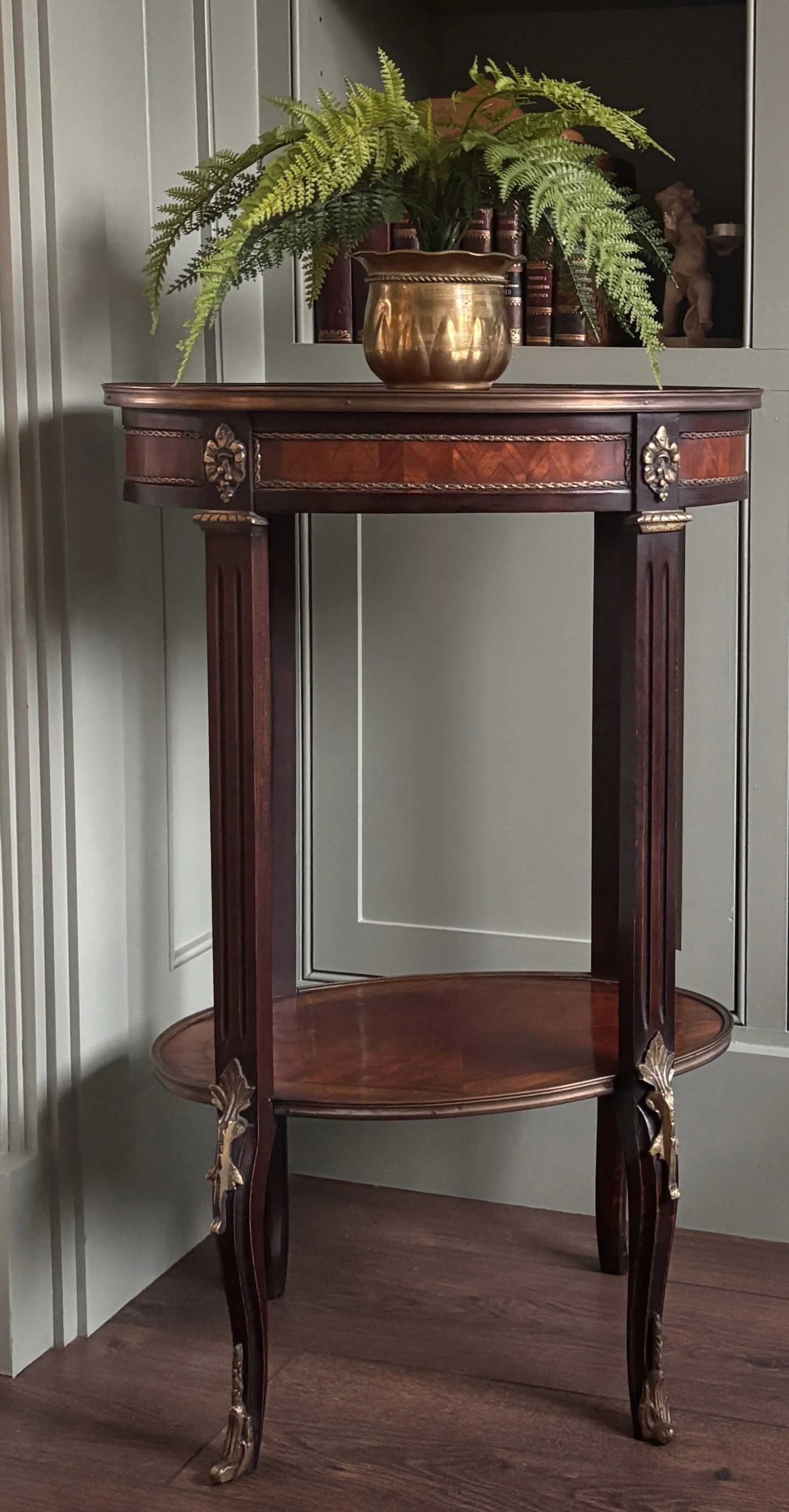 Late 19th c Kingwood Walnut Side Table