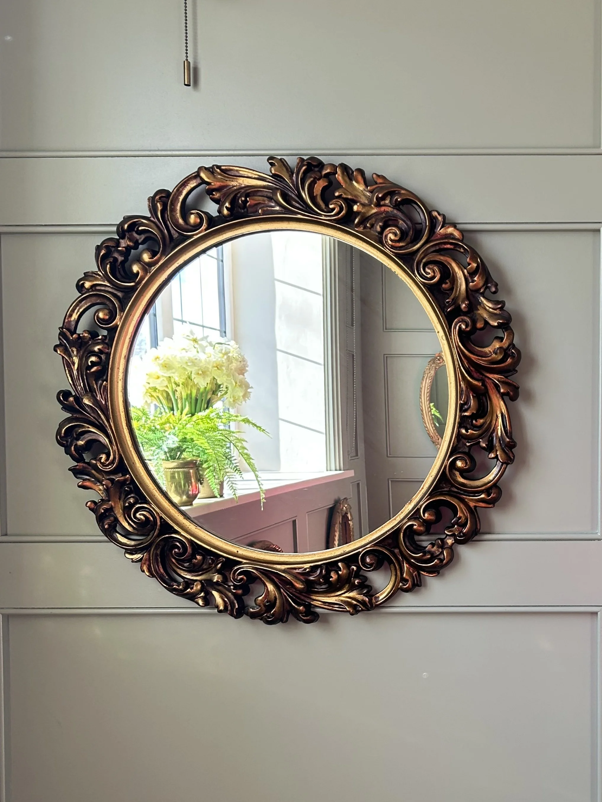 Decorative Gilt Framed Mirror